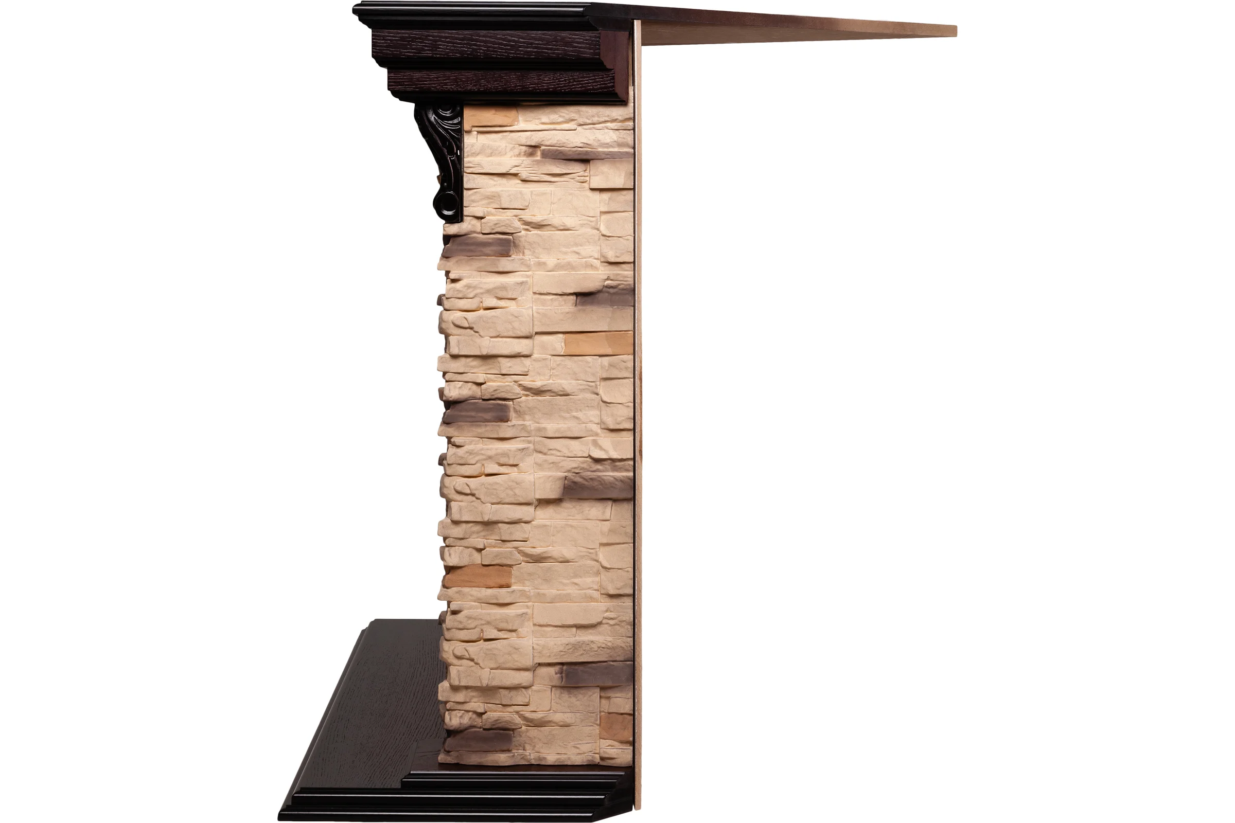 Каминокомплект RealFlame dublin corner rock std ao + fobos lux bl 10016020