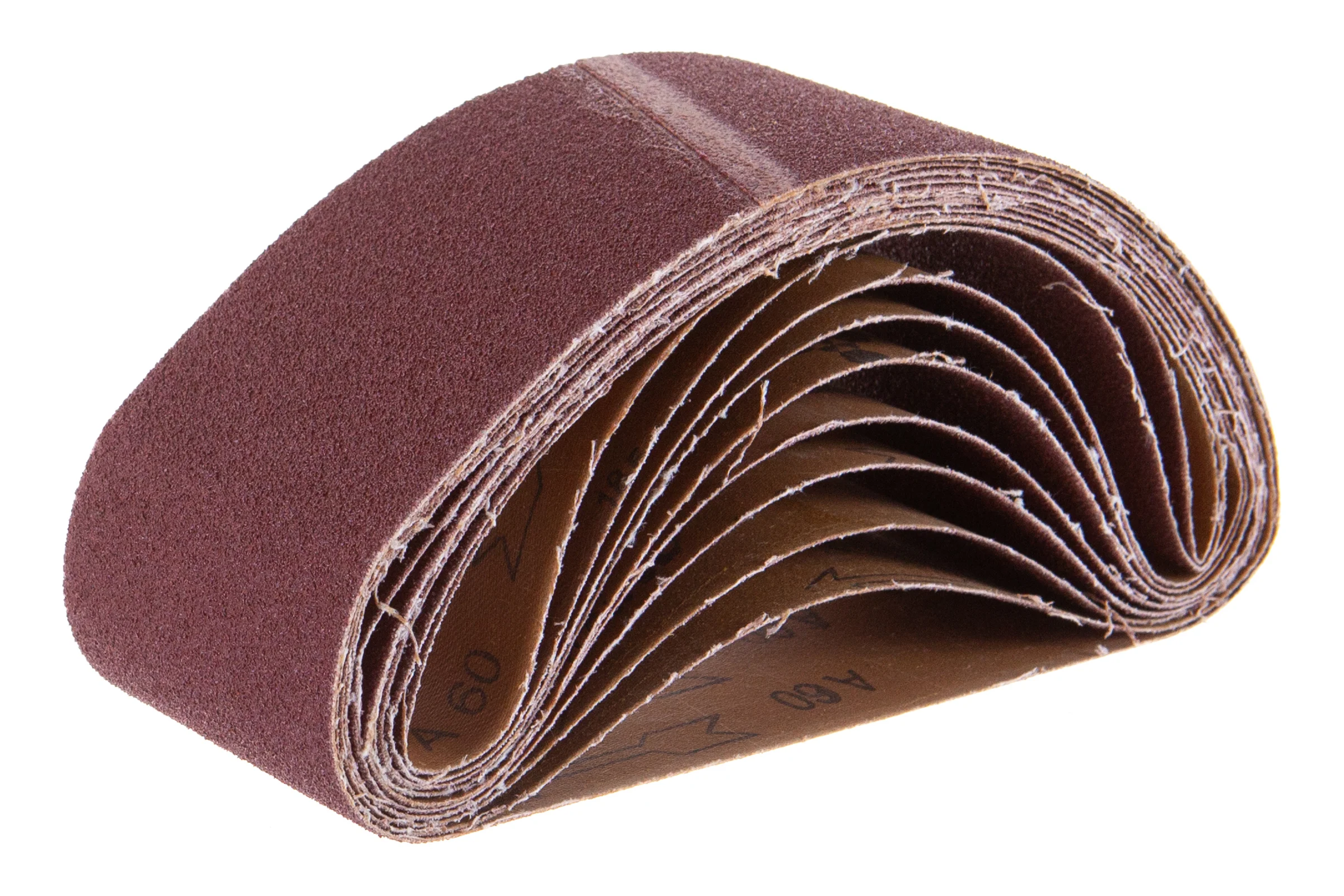 Лента шлифовальная (10 шт; 75х533 мм; P60) ПРАКТИКА 032-935