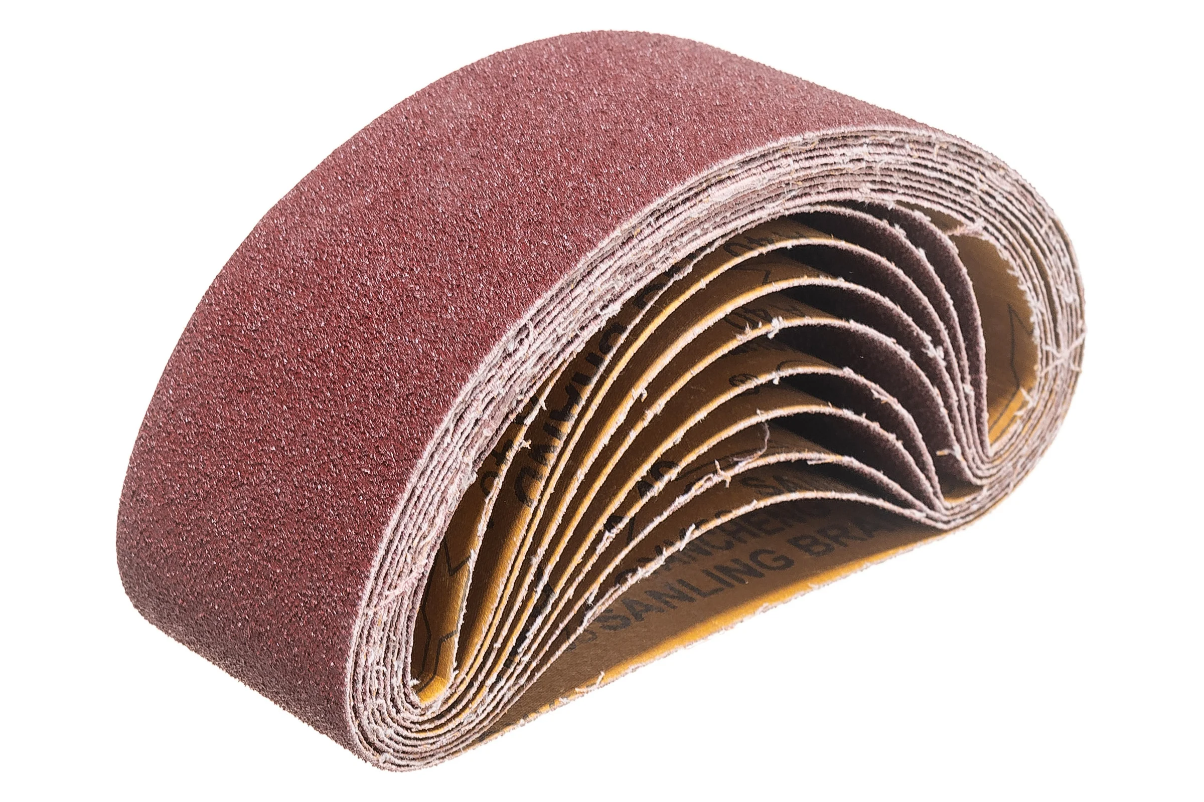 Лента шлифовальная (10 шт; 75х533 мм; P40) ПРАКТИКА 032-928