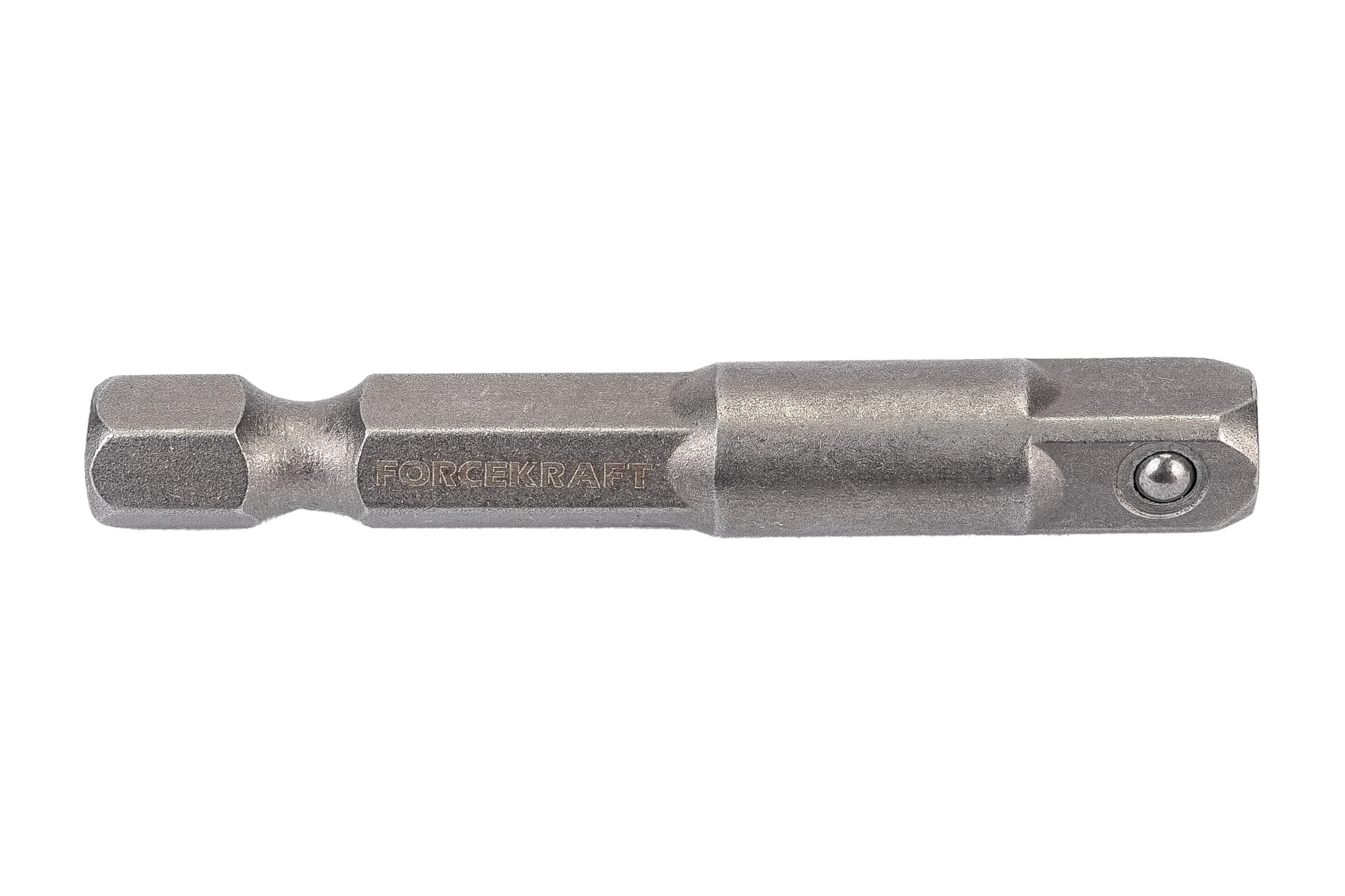 Адаптер-переходник под шуруповерт Forcekraft, 1/4''(l-50мм), fk-8092250, 52291 FK-8092250(52291)