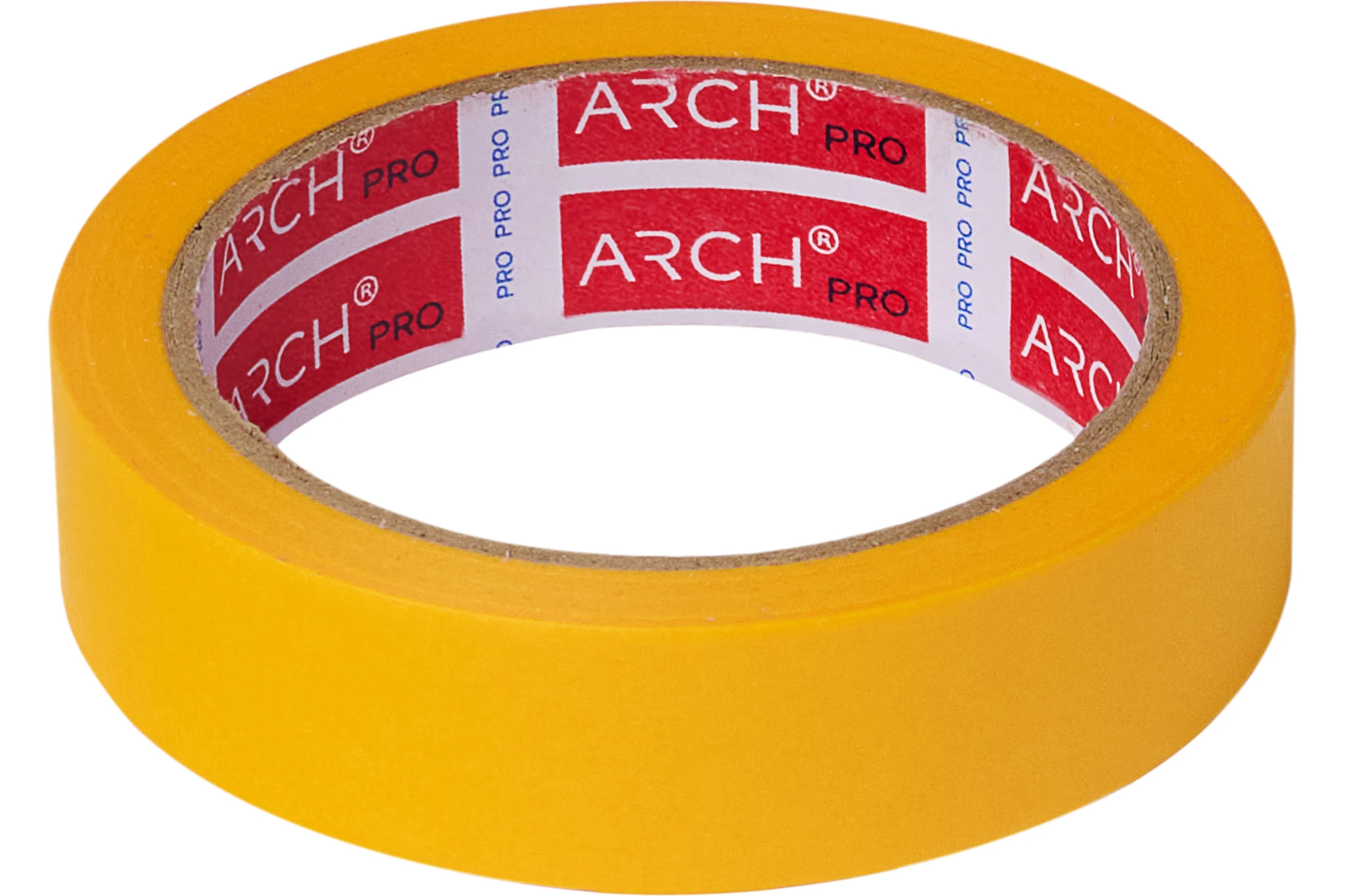 Малярная лента ARCH PRO желтая, Четкий край, 25 м х 25 мм, 30 дней 671025