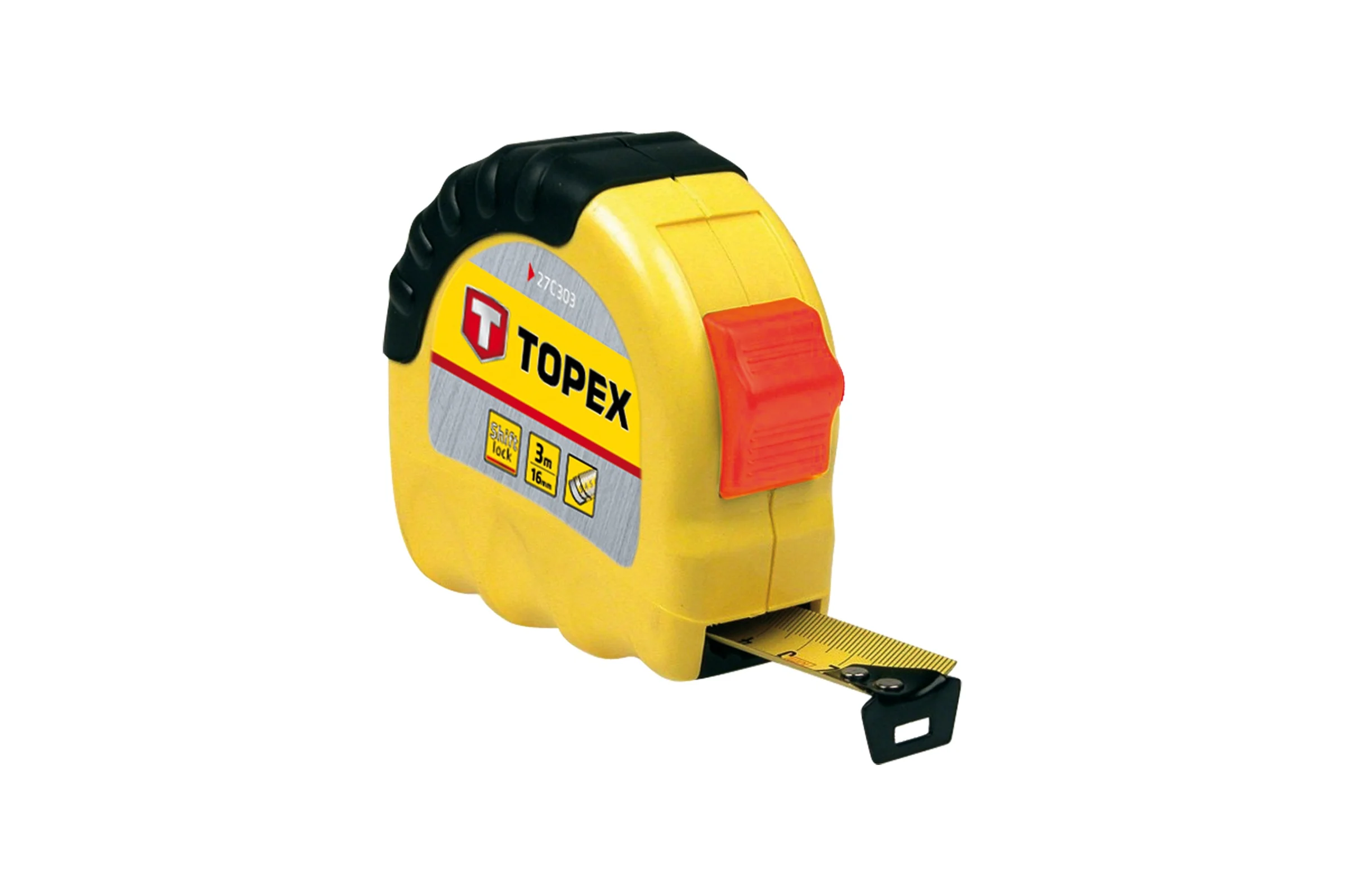 Рулетка TOPEX стальная лента 8 м x 25 мм 27C308