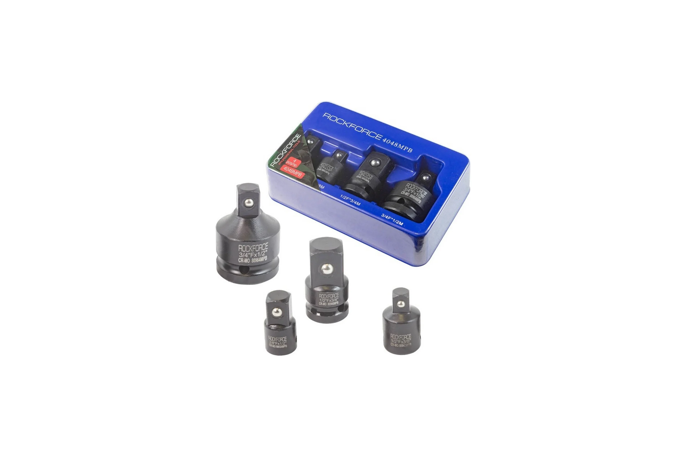 Набор адаптеров ударных 4 предмета Rockforce RF-4048MPB(52613)