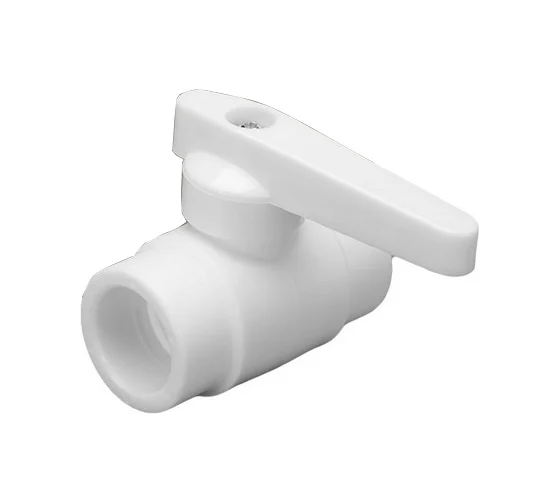 Шаровой кран FD-plast PPRC 25 мм, белый 76952