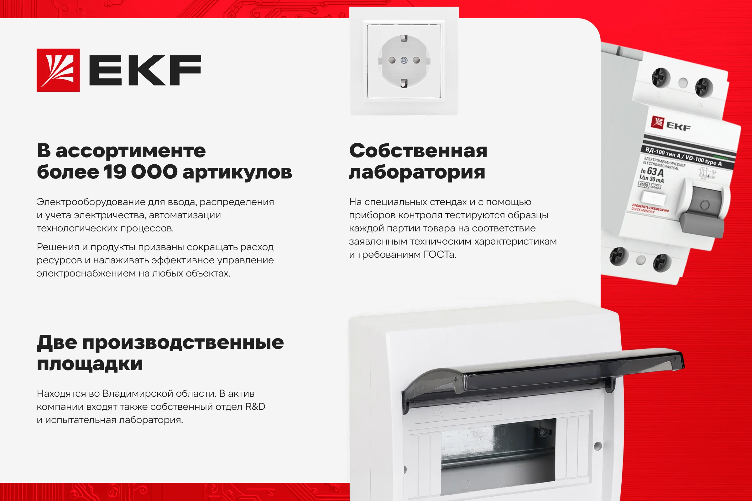 Фланец для канального датчика температуры EKF 6 мм FL-6