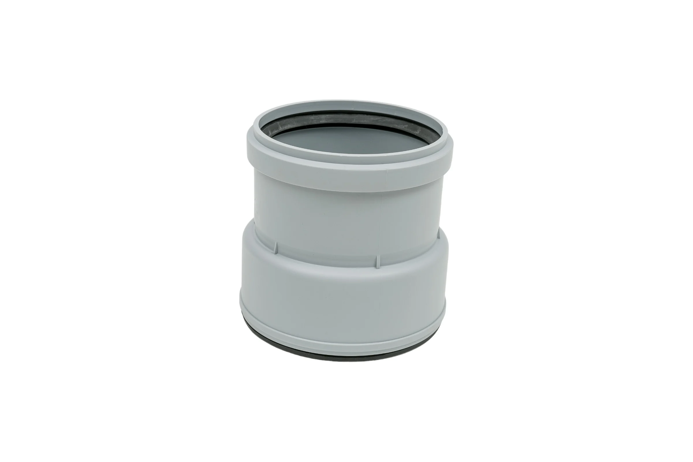 Переходная муфта с ПВХ/ПП на чугун/сталь Fachmann D110/100 с манжетой, для внутренней канализации 01.076