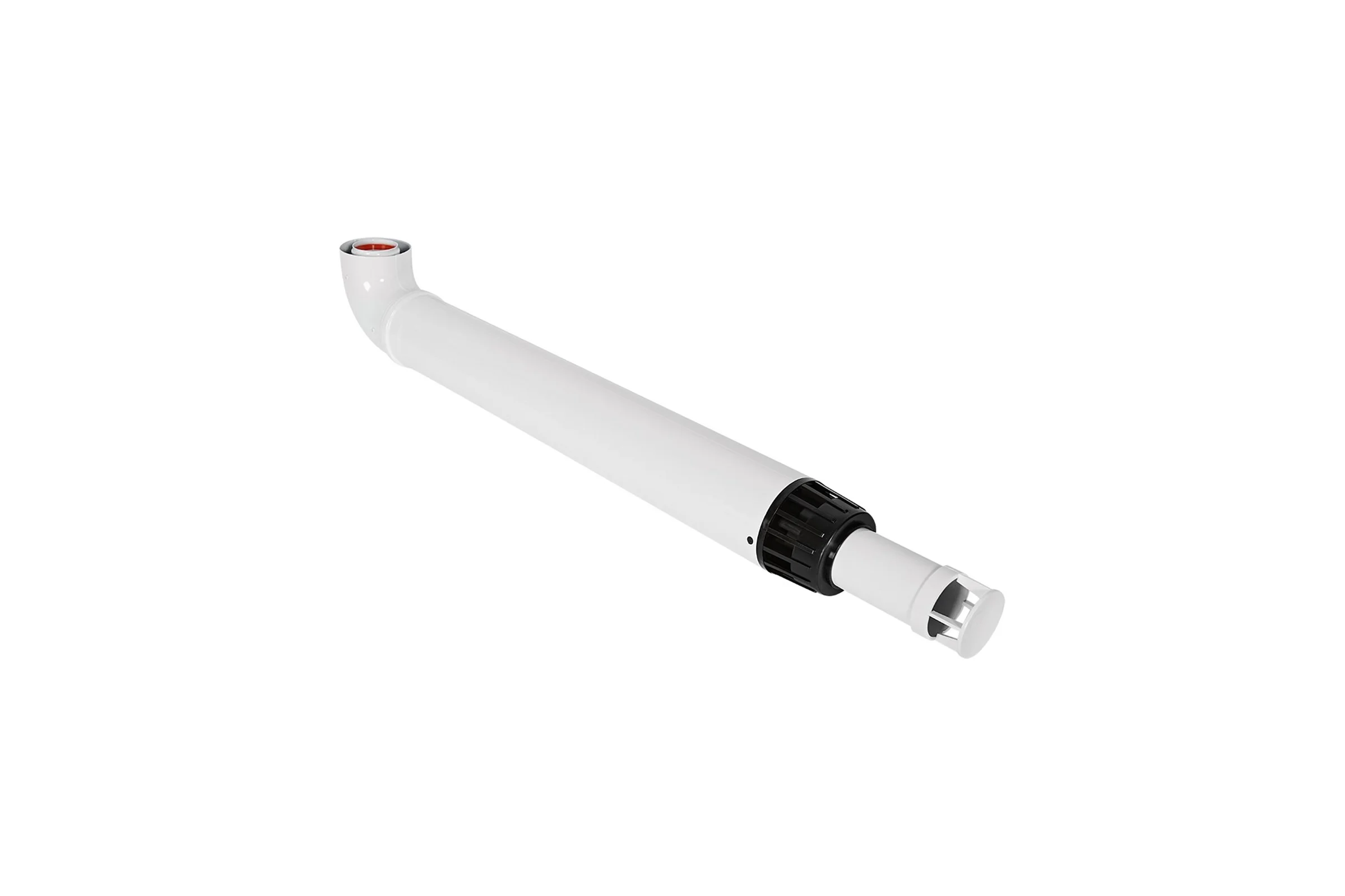 Комплект дымохода ROMMER антилед 60/100 - 1000 мм хомут в комплекте RCA-6010-211000 RG0091CSP6DIHV