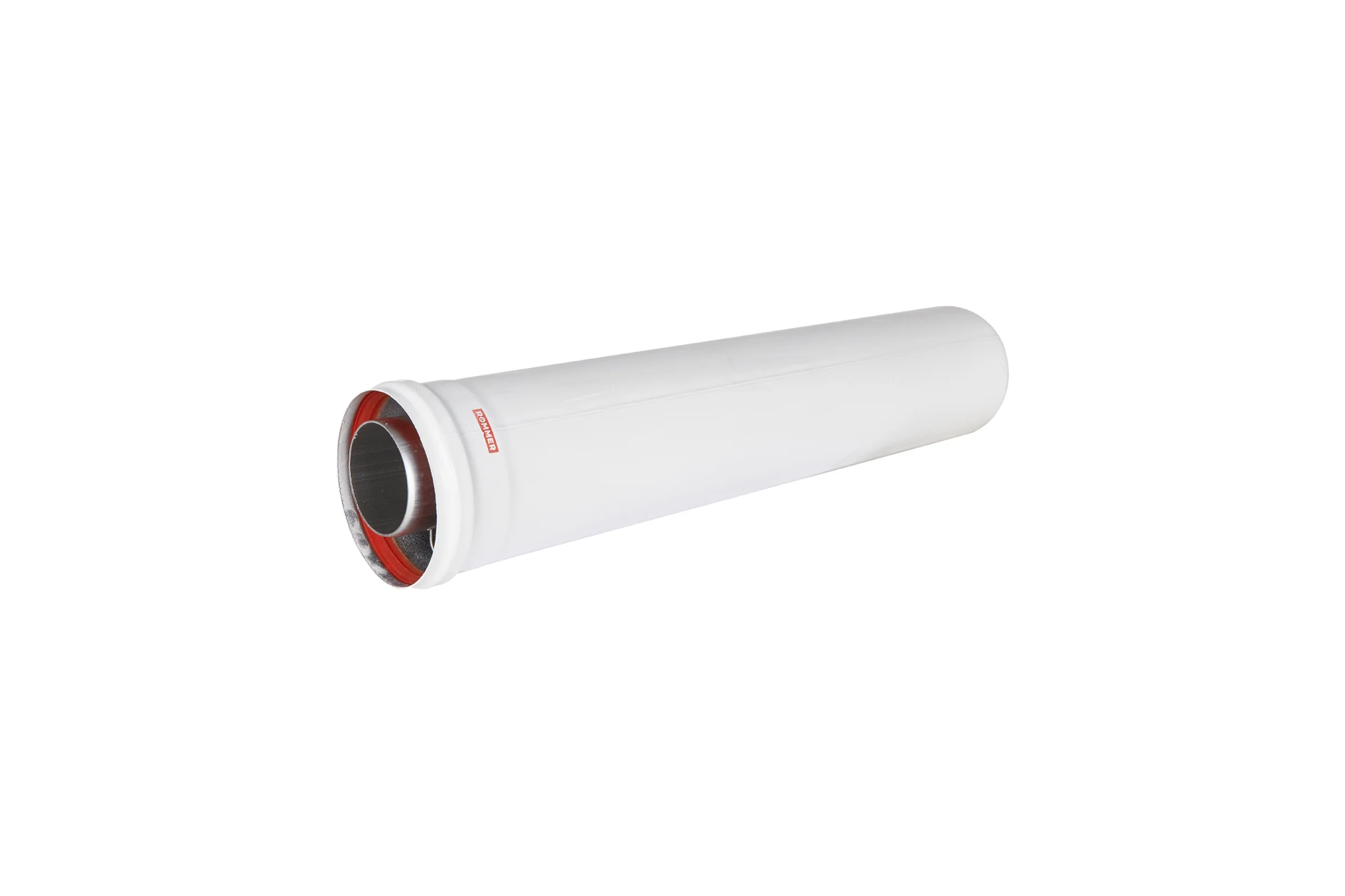 Коаксильный раструбный удлинитель дымохода ROMMER 60/100 l 500 RCA-6010-000500 RG0091CSP6HMAG