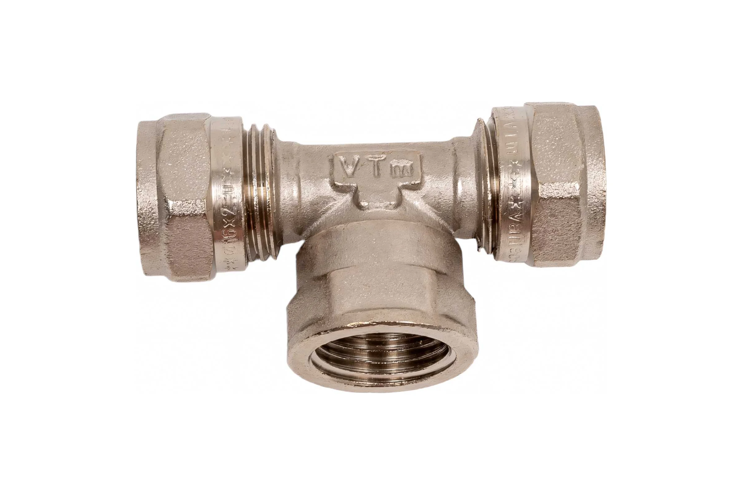 Тройник 16х1/2"х16 Valtec 676 VTm.332.N.160416