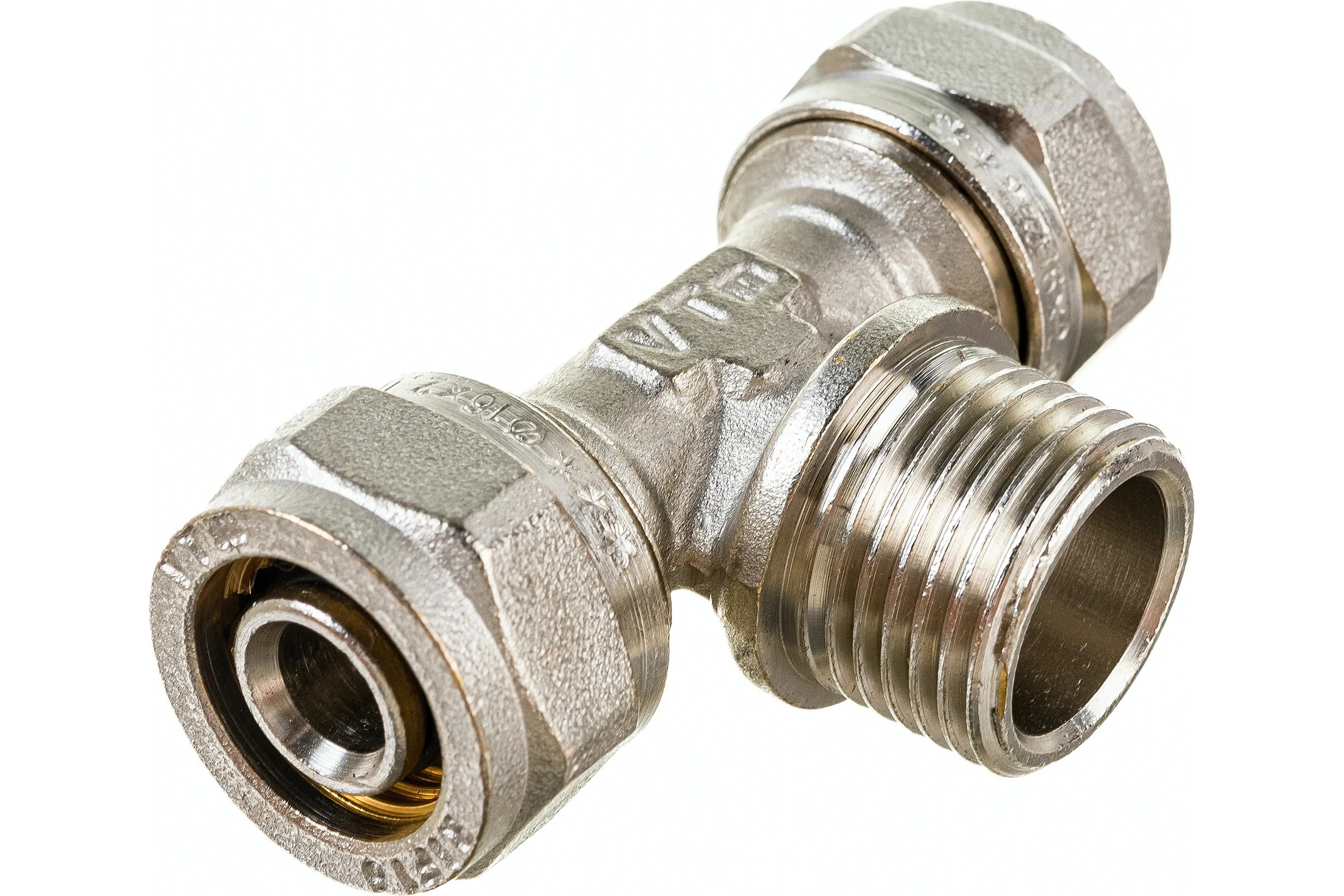 Тройник 16х1/2"х16 Valtec 684