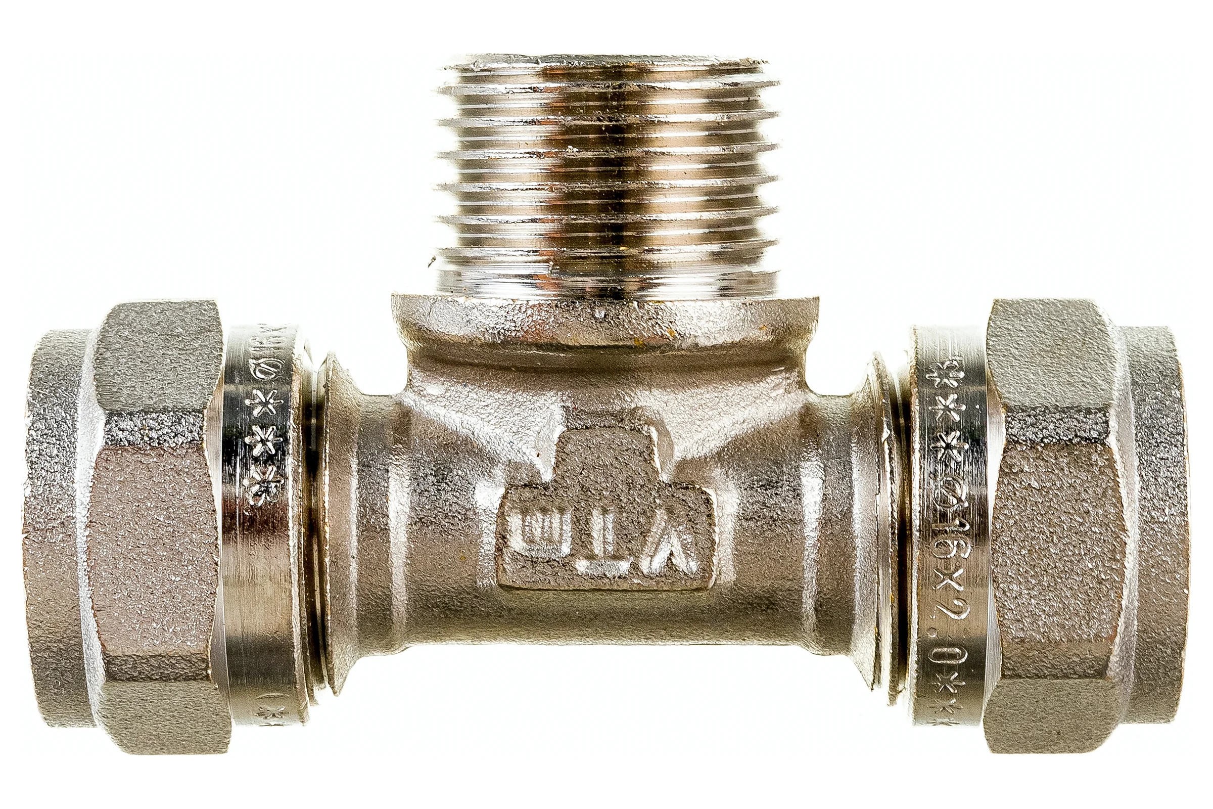 Тройник 16х1/2"х16 Valtec 684