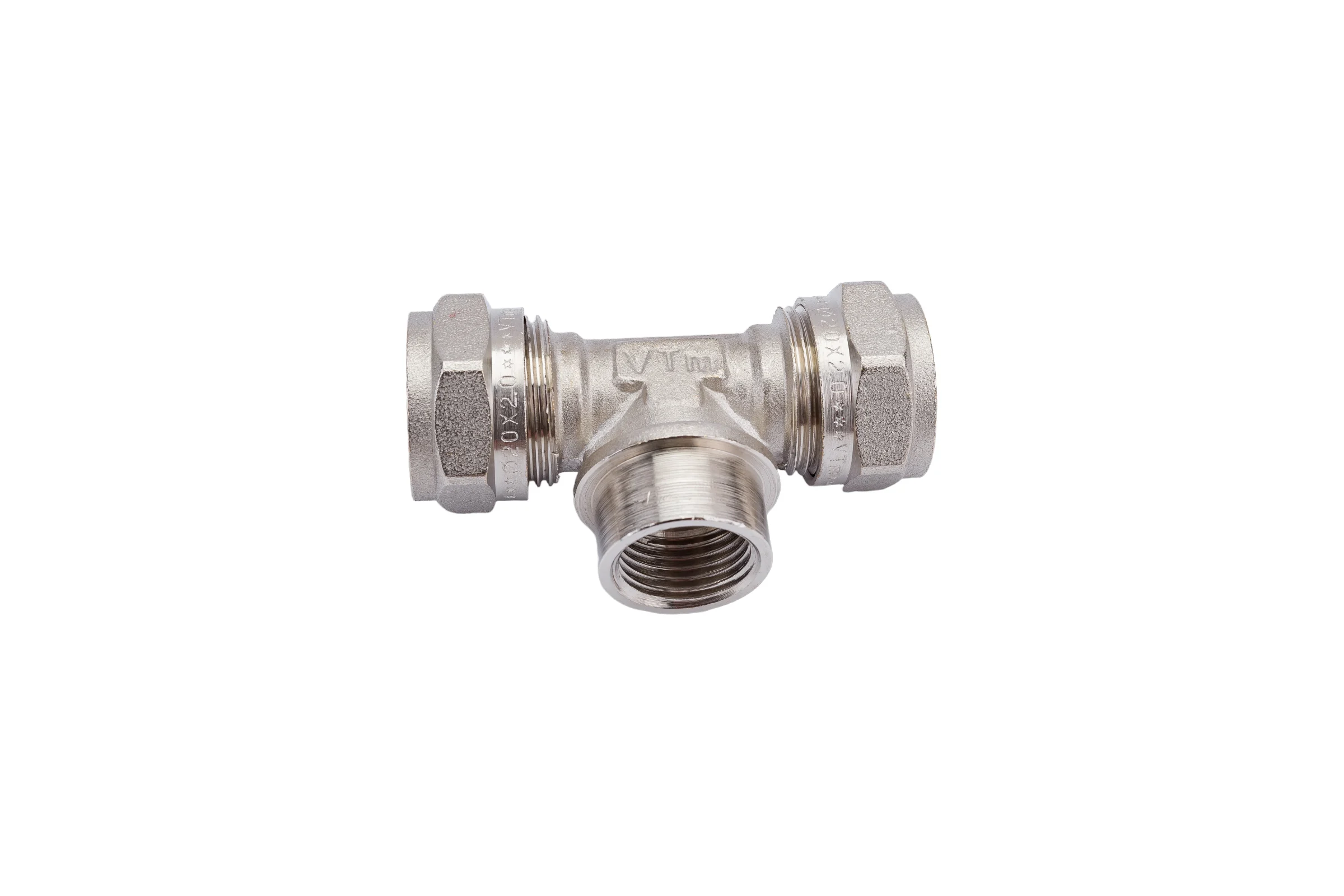 Тройник 20х1/2"х20 Valtec VTm.332.N.200420