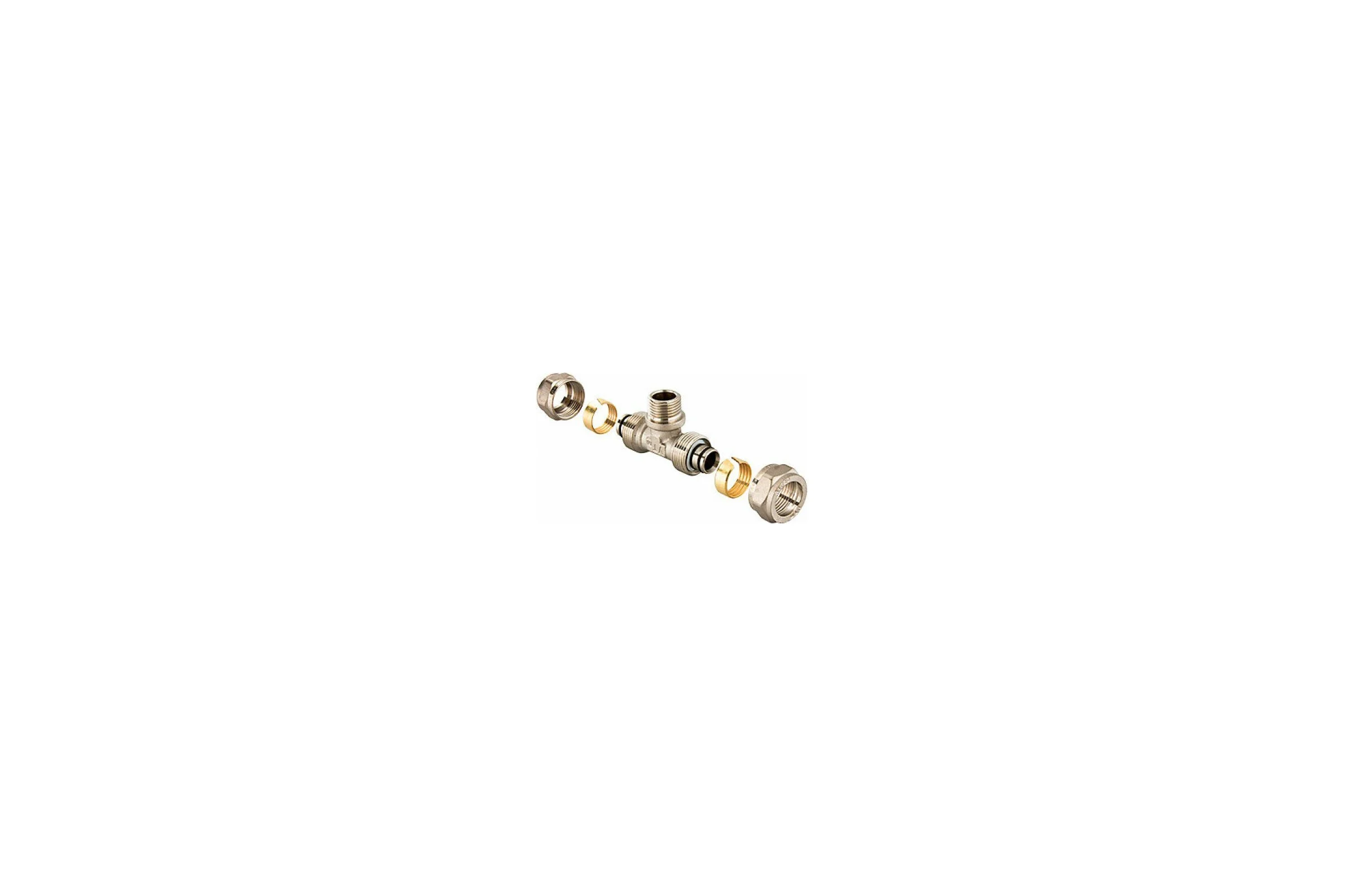 Тройник 20х3/4"х20 Valtec 686