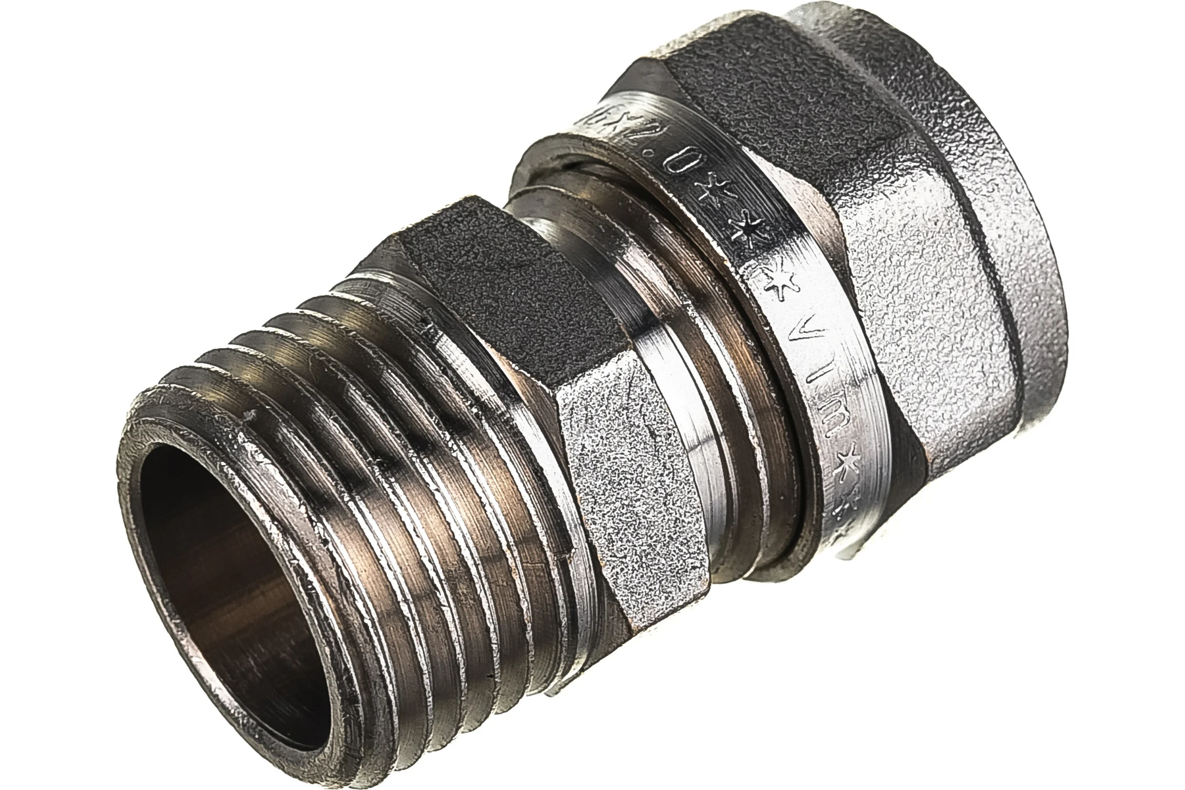 Фитинг м.пл. 16x1/2"НР VTm.301.N.001604