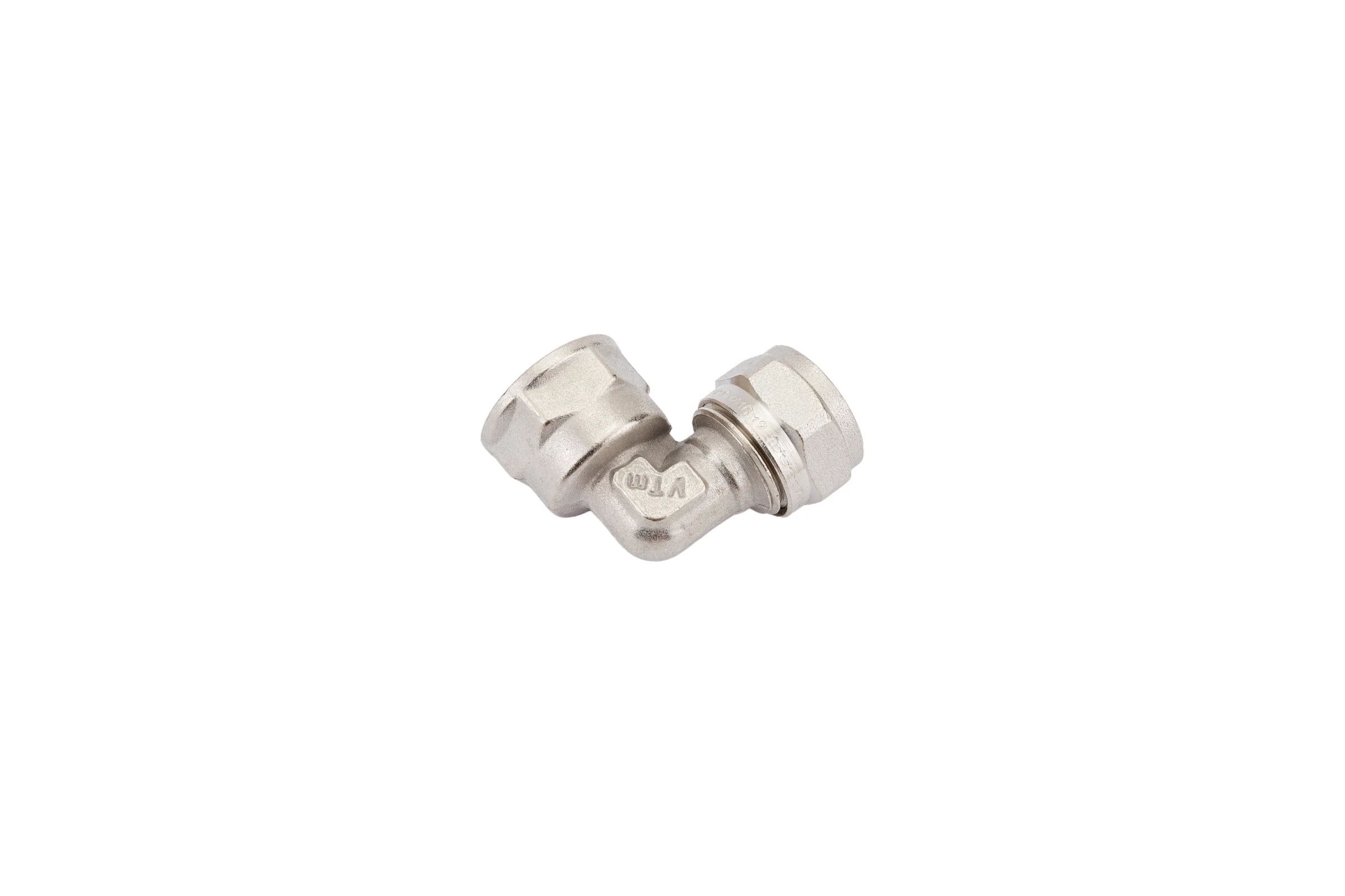 Уголок обжимной с переходом на вн. р. 16х1/2" Valtec VTm.352.N.001604