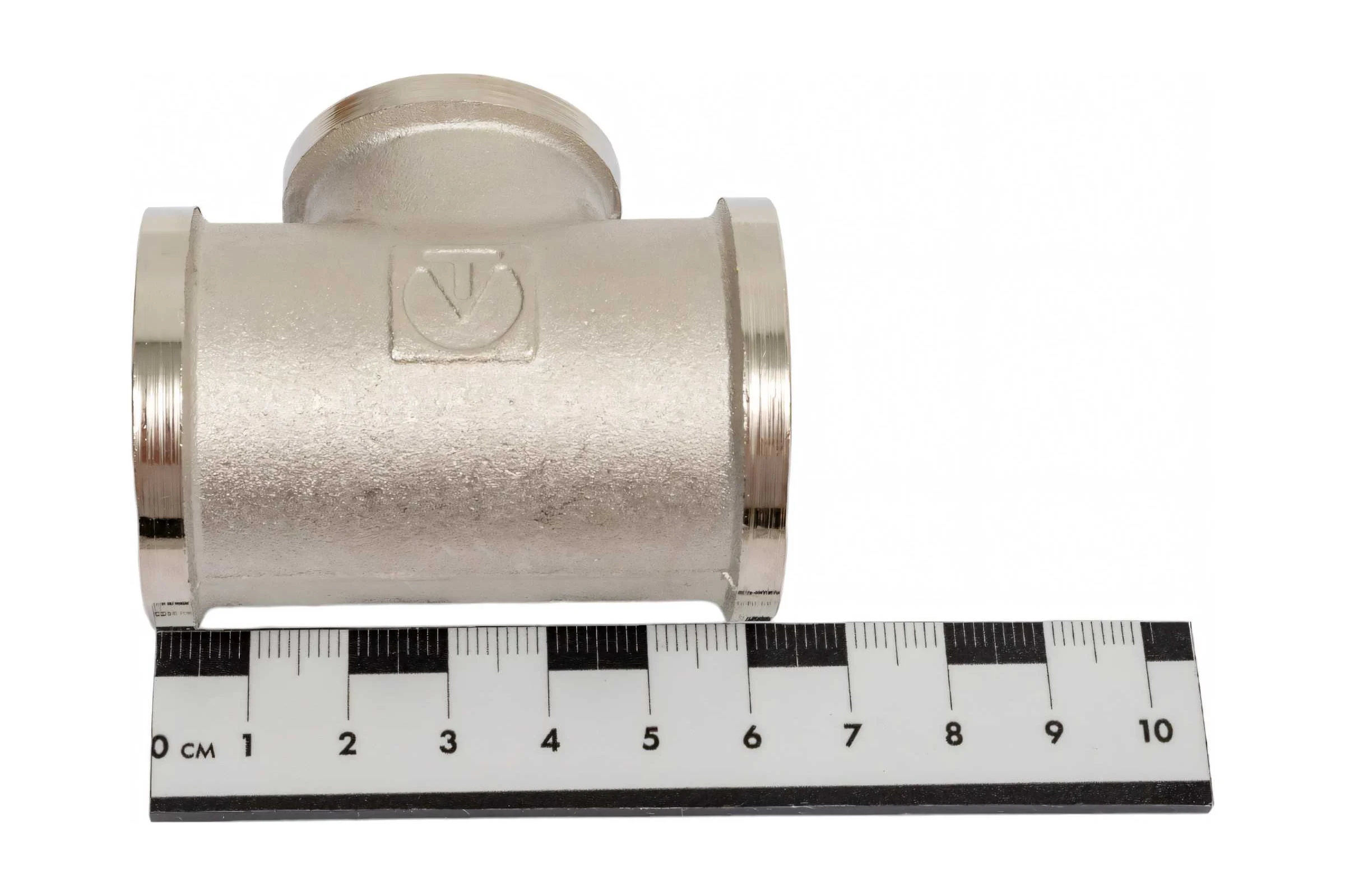 Переходной тройник Valtec 1"х3/4"х1" внутренняя-внутренняя-внутренняя VTr.750.N.0605