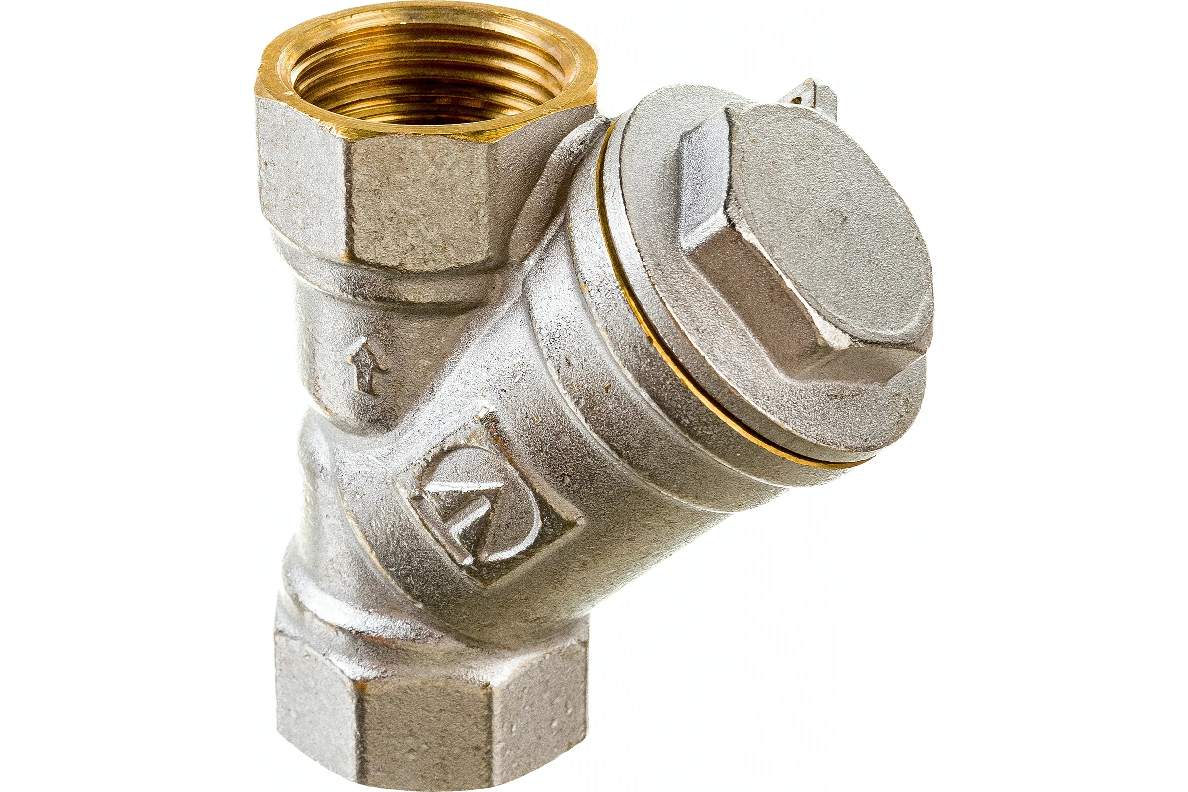 Фильтр сетчатый муфтовый для воды (3/4") Valtec VT.192.N.05