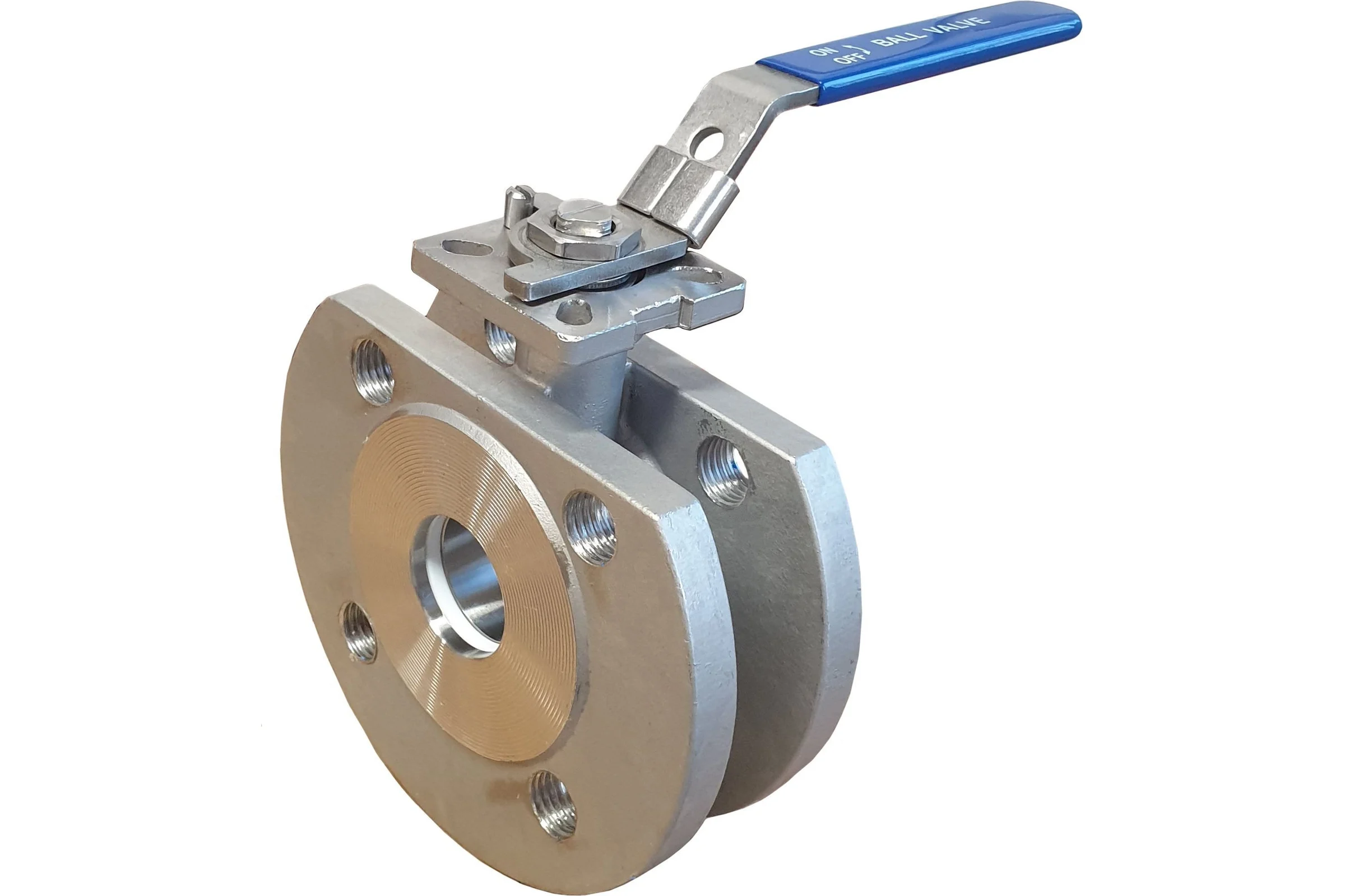 Межфланцевый шаровый кран TITAN LOCK нерж 304, DN50 TL050BVFS