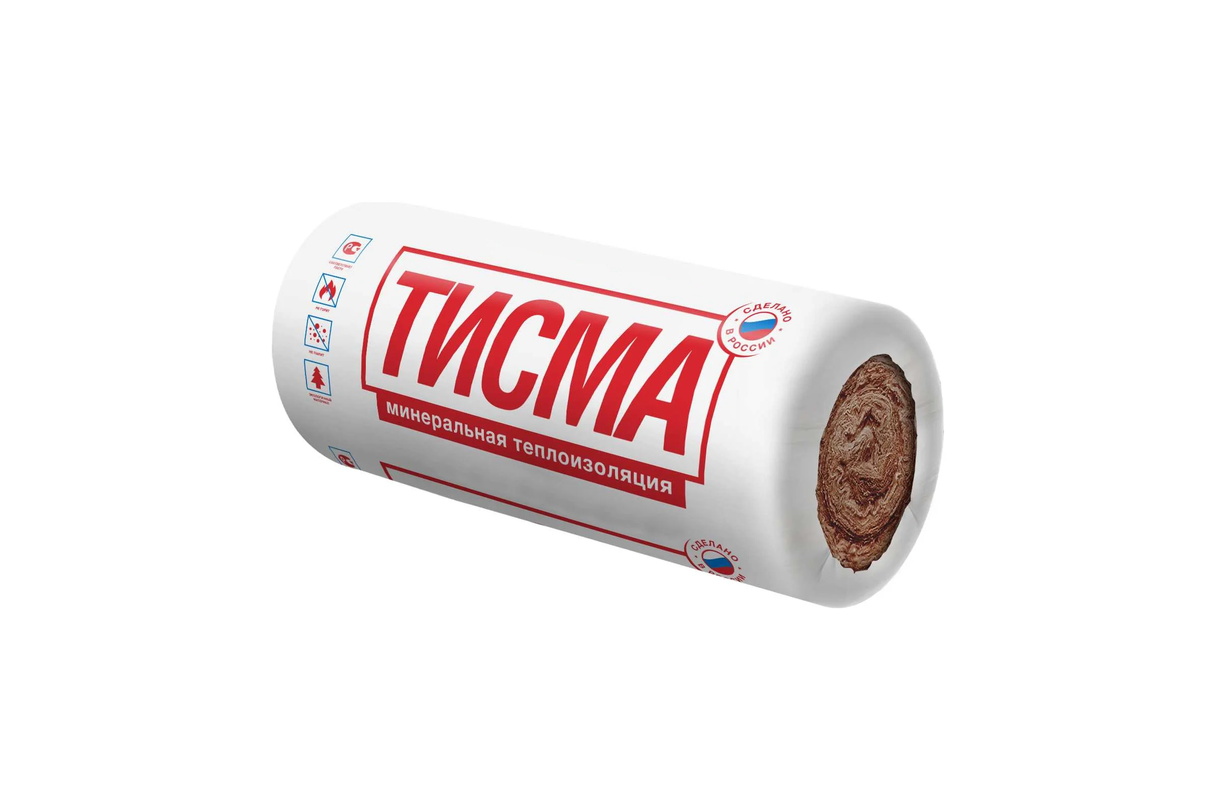 Утеплитель Тисма 50x1200x8300 мм, 19.9 кв. м, 2 мата 783340