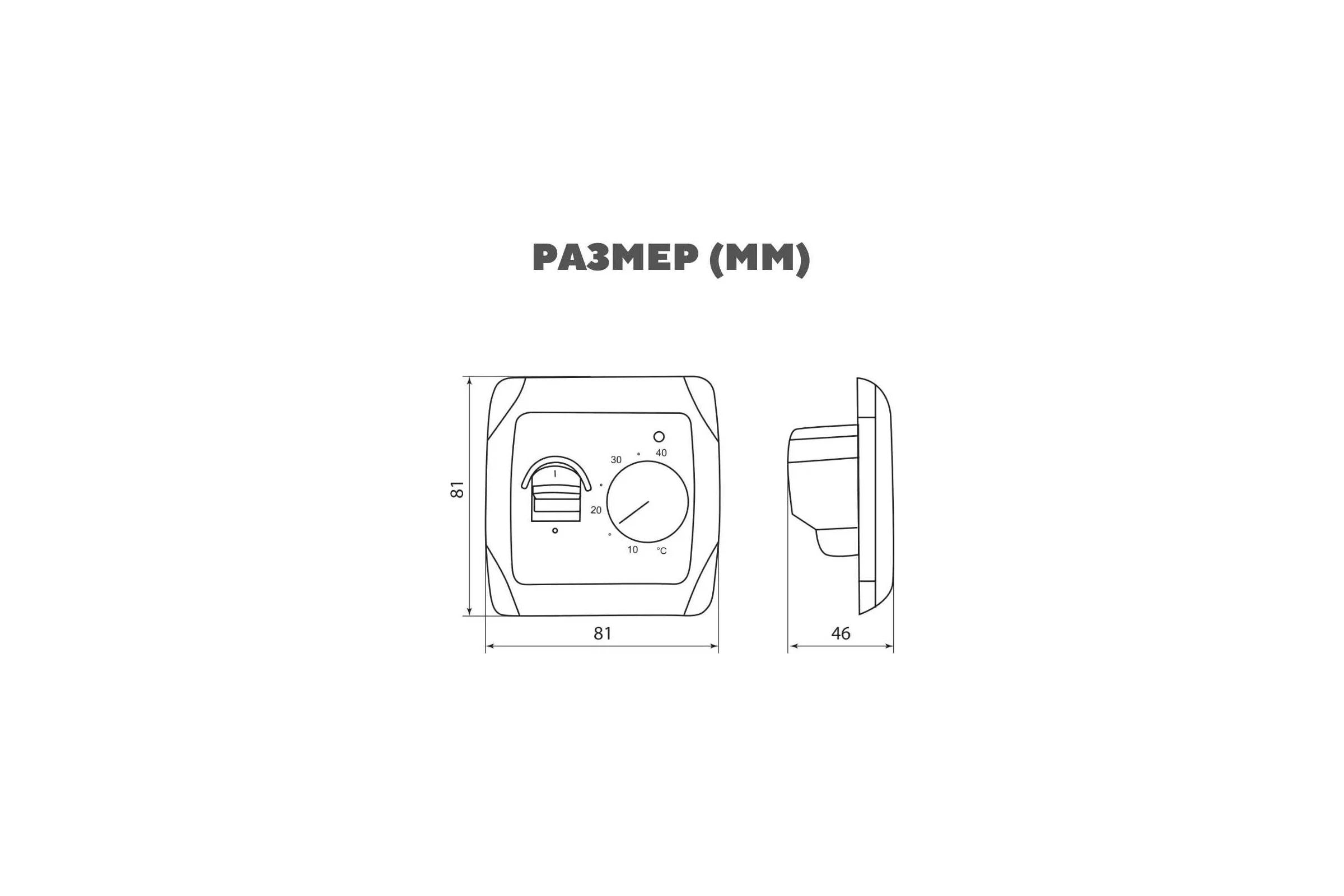 Терморегулятор. TDM ELECTRIC Термостат для теплого пола ТТП 16А 250В с датчиком 3м "Онега" белый SQ1805-0060