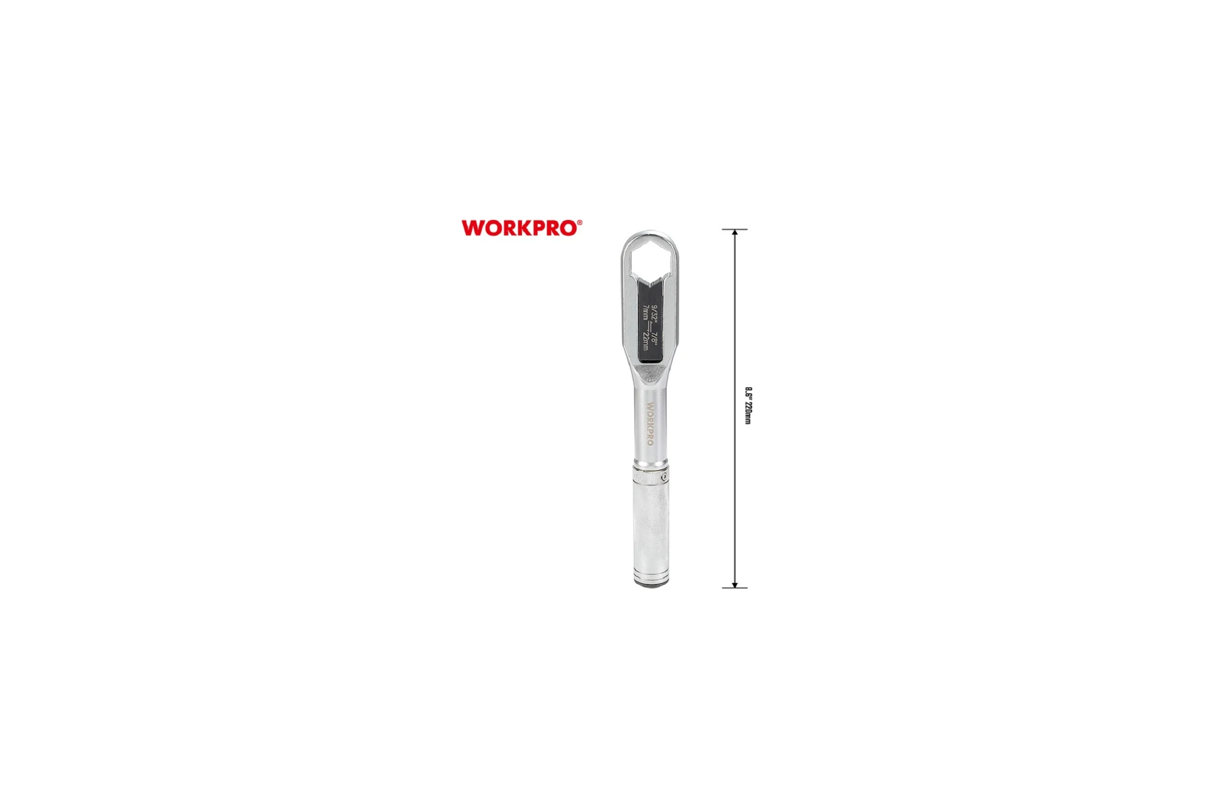 Универсальный разводной ключ WORKPRO 7-22 мм WP272015