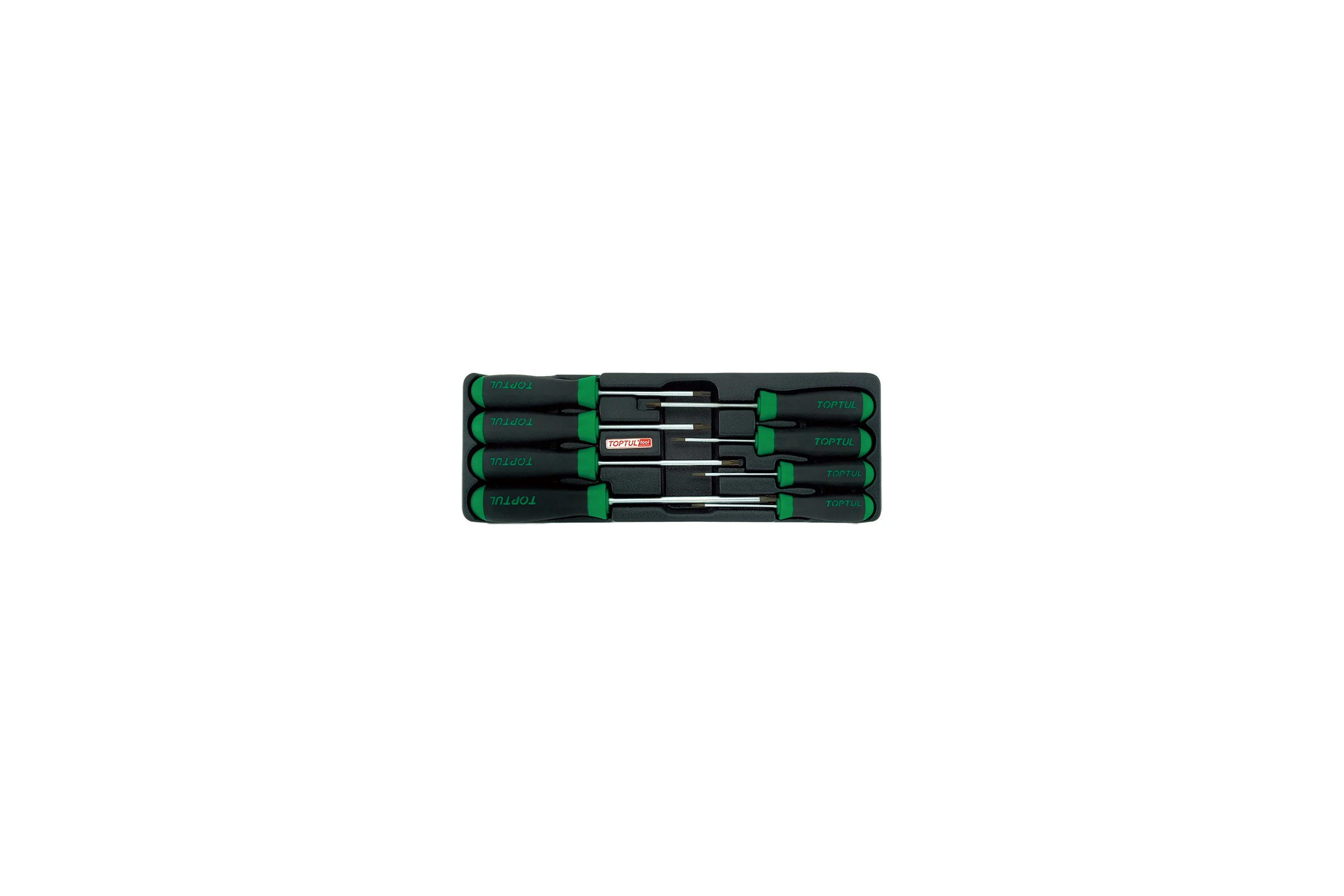 Набор отверток TOPTUL TORX T9-T40, 8 предметов, в ложементе GAAT0813