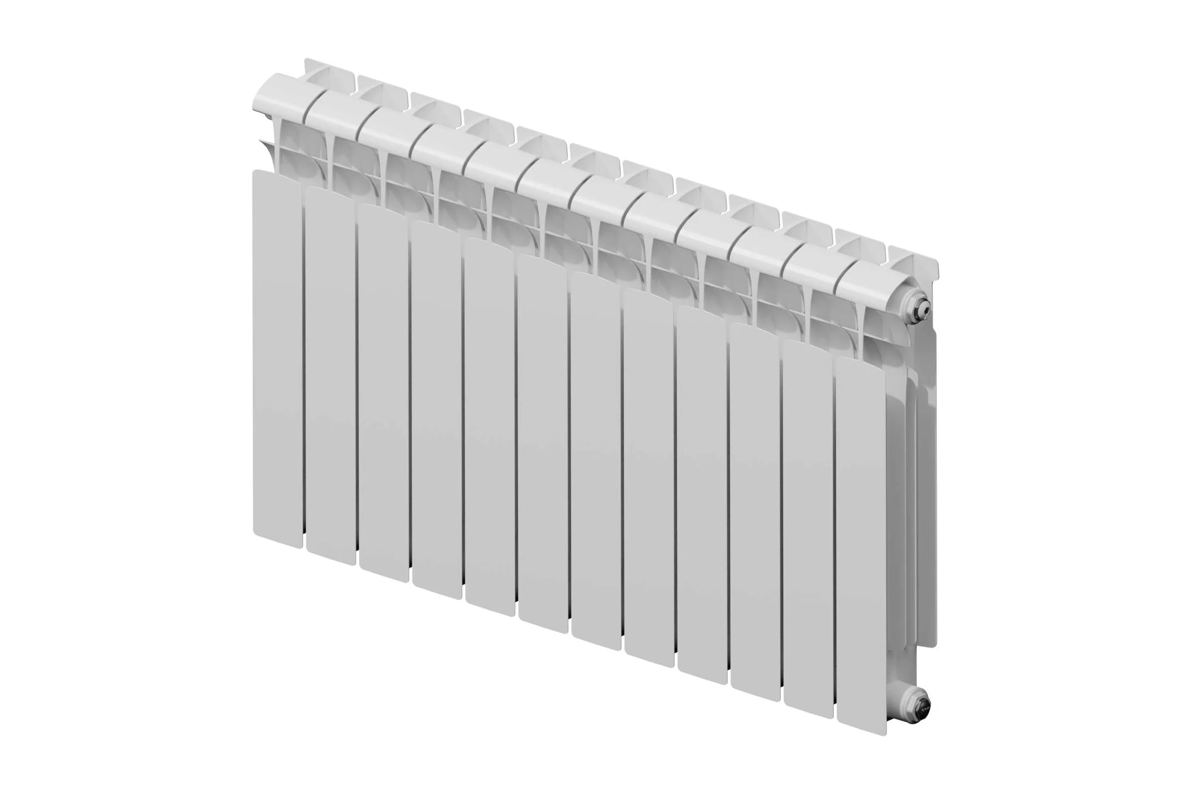 Биметаллический радиатор RIFAR ECOBUILD 500 12 секц. бок. R-EB-500-12