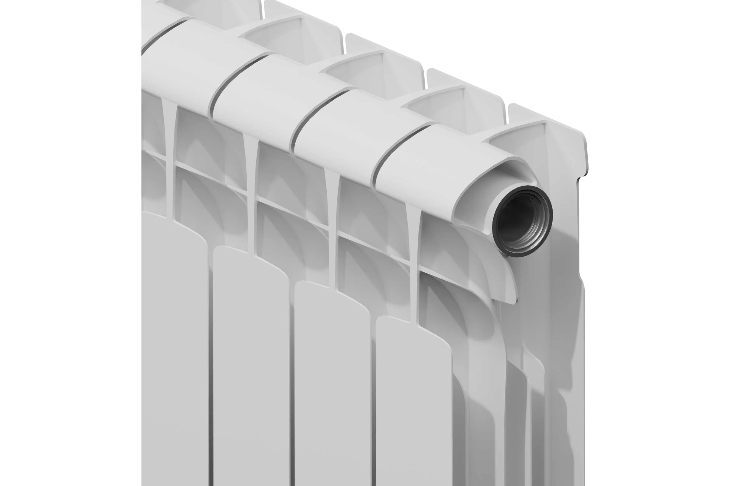 Биметаллический радиатор RIFAR ECOBUILD 500 12 секц. бок. R-EB-500-12