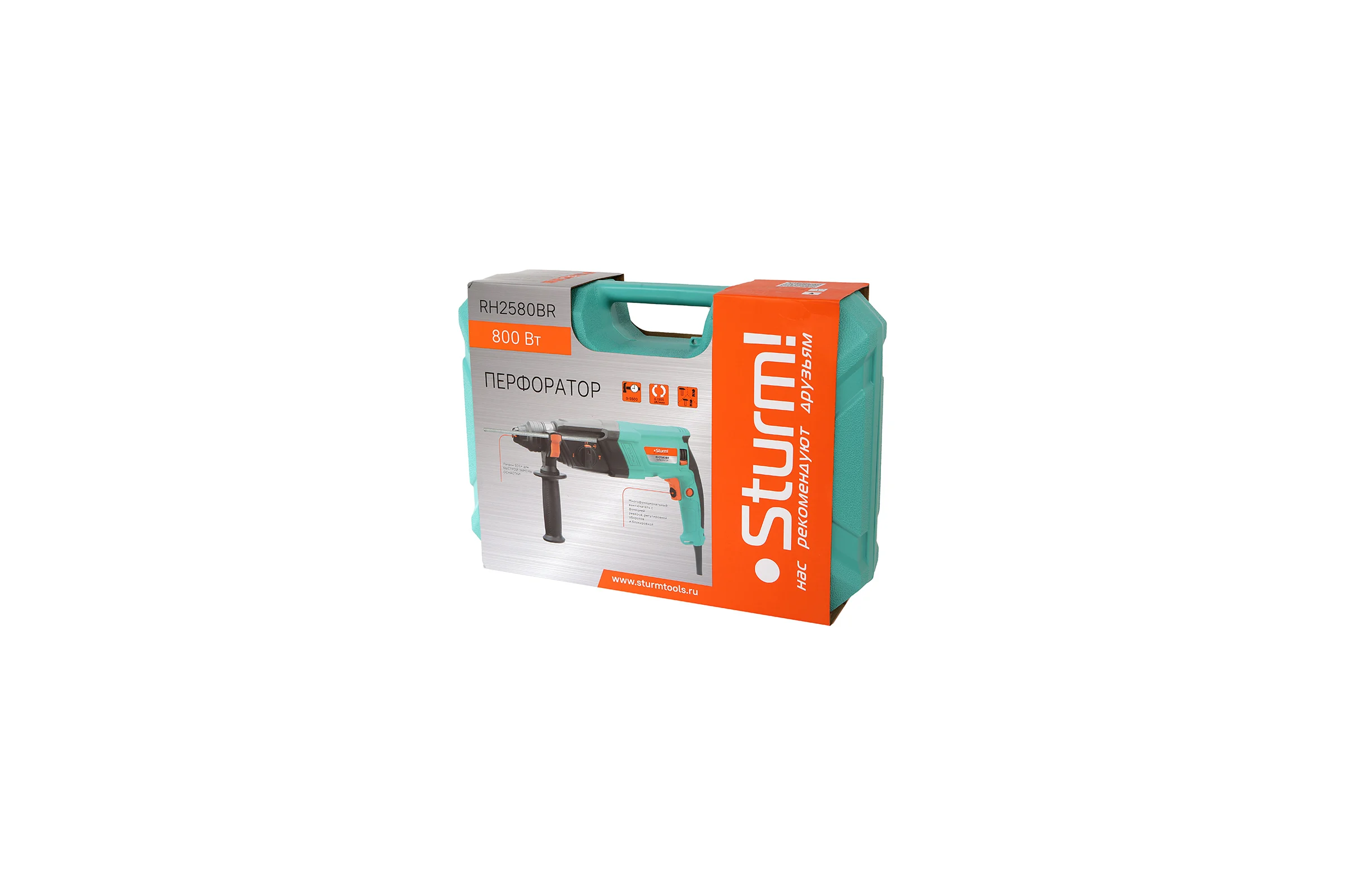Перфоратор Sturm SDS Plus RH2580BR