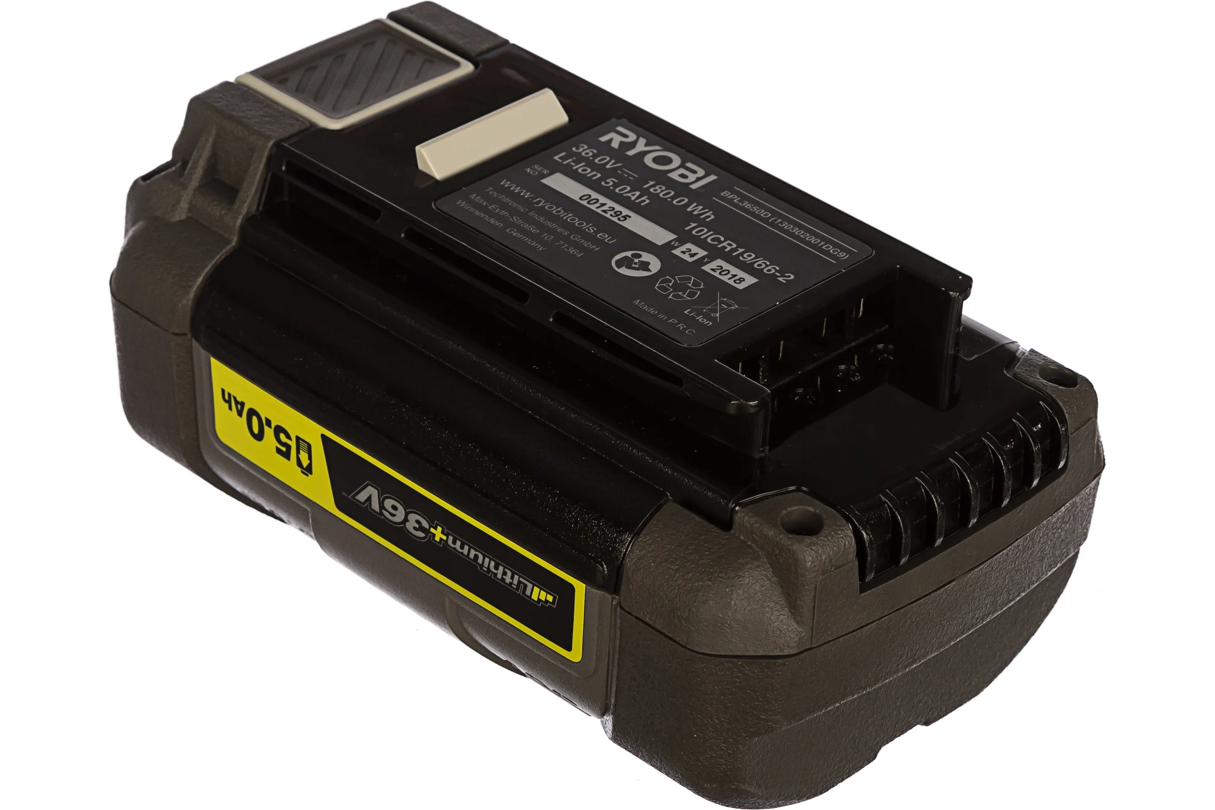 Аккумулятор Ryobi BPL3650D (36 В; 5.0 A*ч; Li-Ion) 5133002166