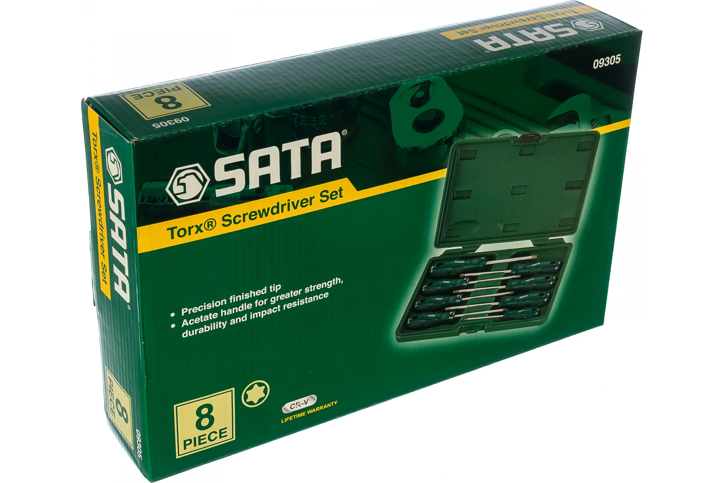 Набор отверток, звездочка torx, 8шт, серия А Sata 09305