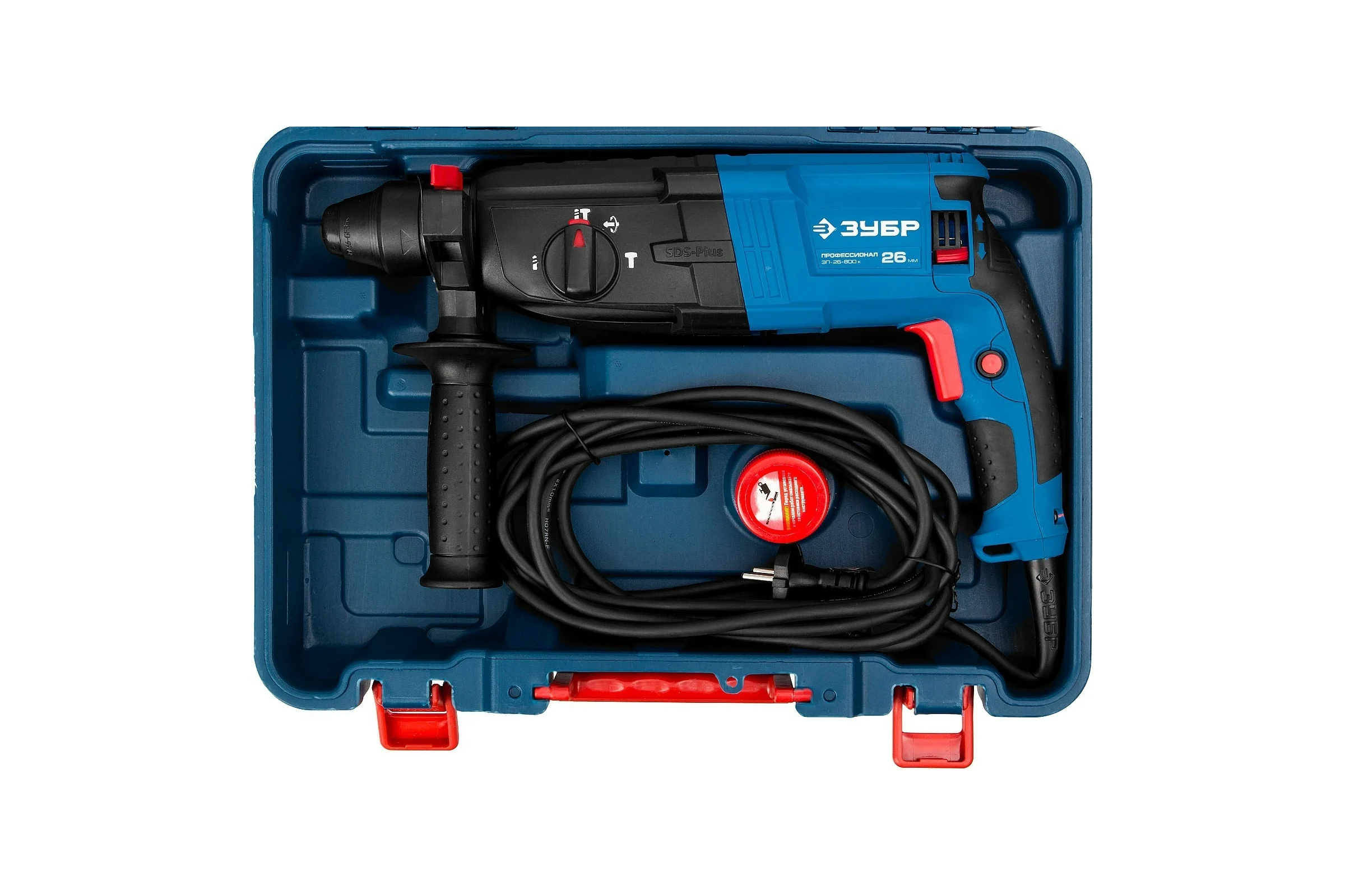 Перфоратор ЗУБР Профессионал SDS Plus ЗП-26-800 К