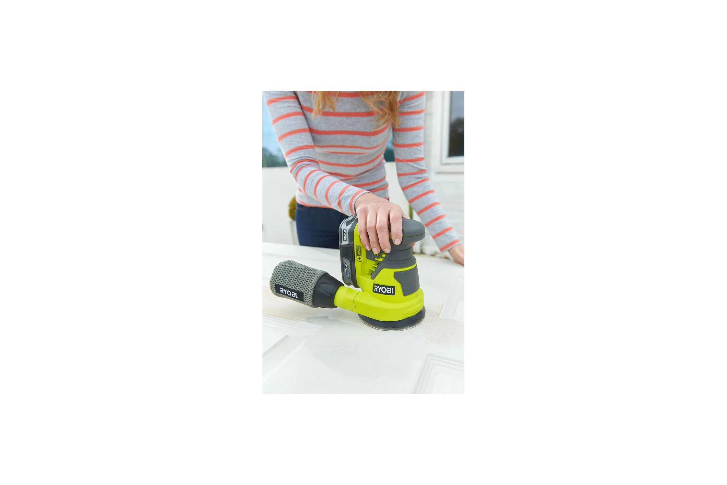 Эксцентриковая шлифмашина Ryobi ONE+ R18ROS-0 5133002471