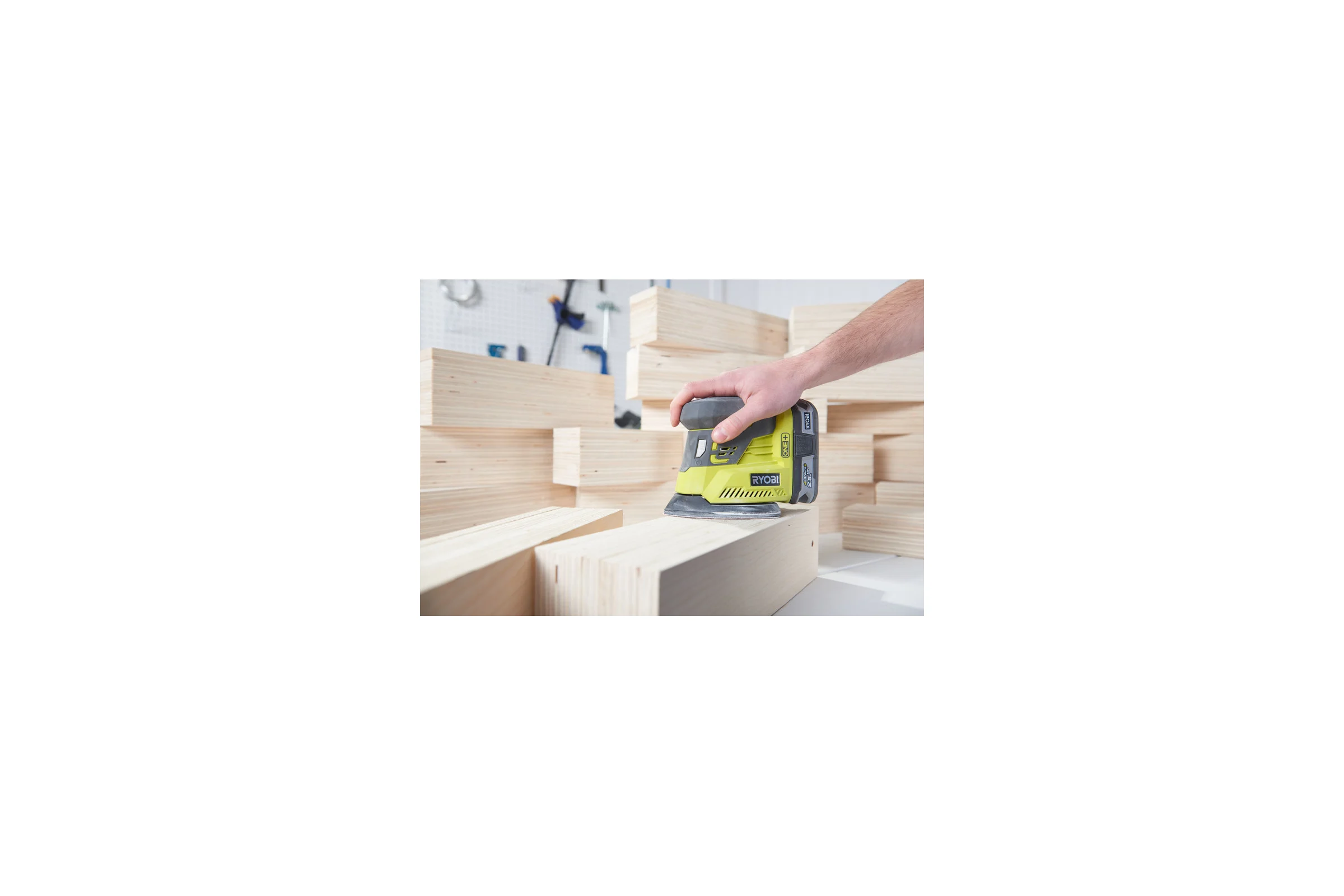 Дельташлифмашина Ryobi ONE+ R18PS-0 5133002443