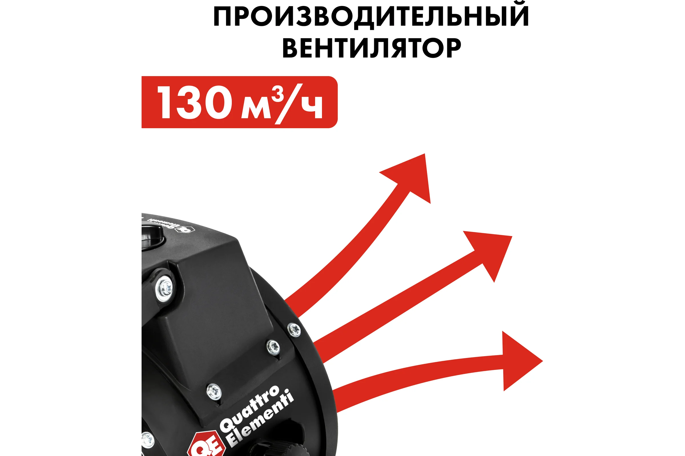 Электрическая тепловая пушка QUATTRO ELEMENTI QE-2000 C 649-226