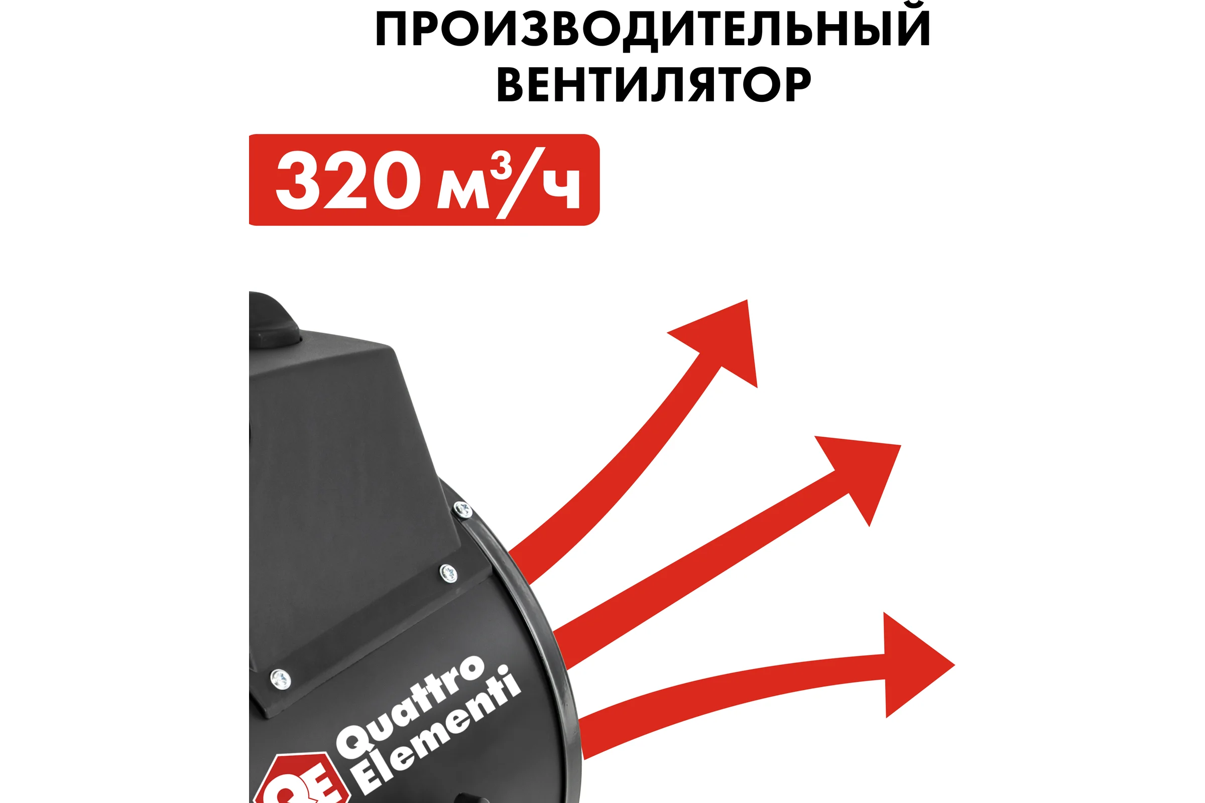 Электрическая тепловая пушка QUATTRO ELEMENTI QE-5000 C 649-240