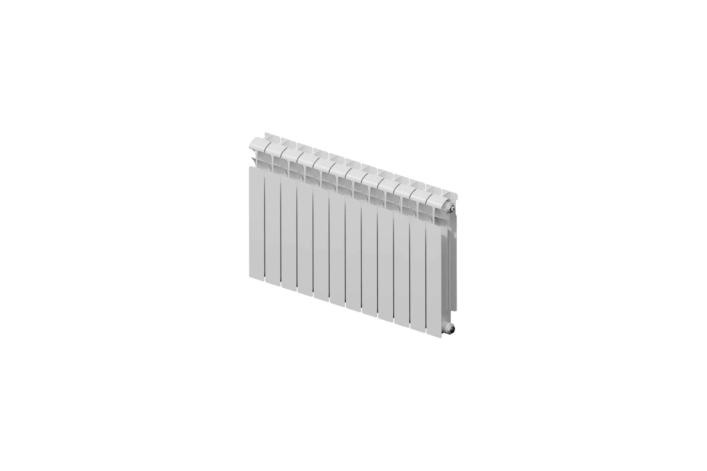 Биметаллический радиатор RIFAR ECOBUILD 300 12 секц. бок. R-EB-300-12