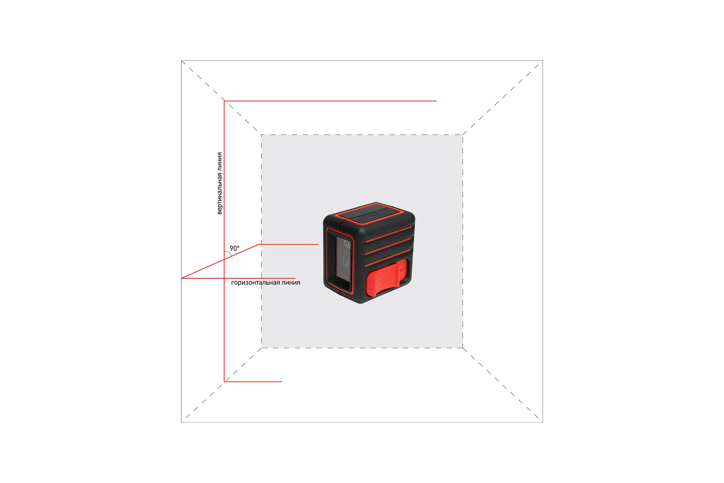 Лазерный уровень ADA Cube MINI Professional Edition А00462