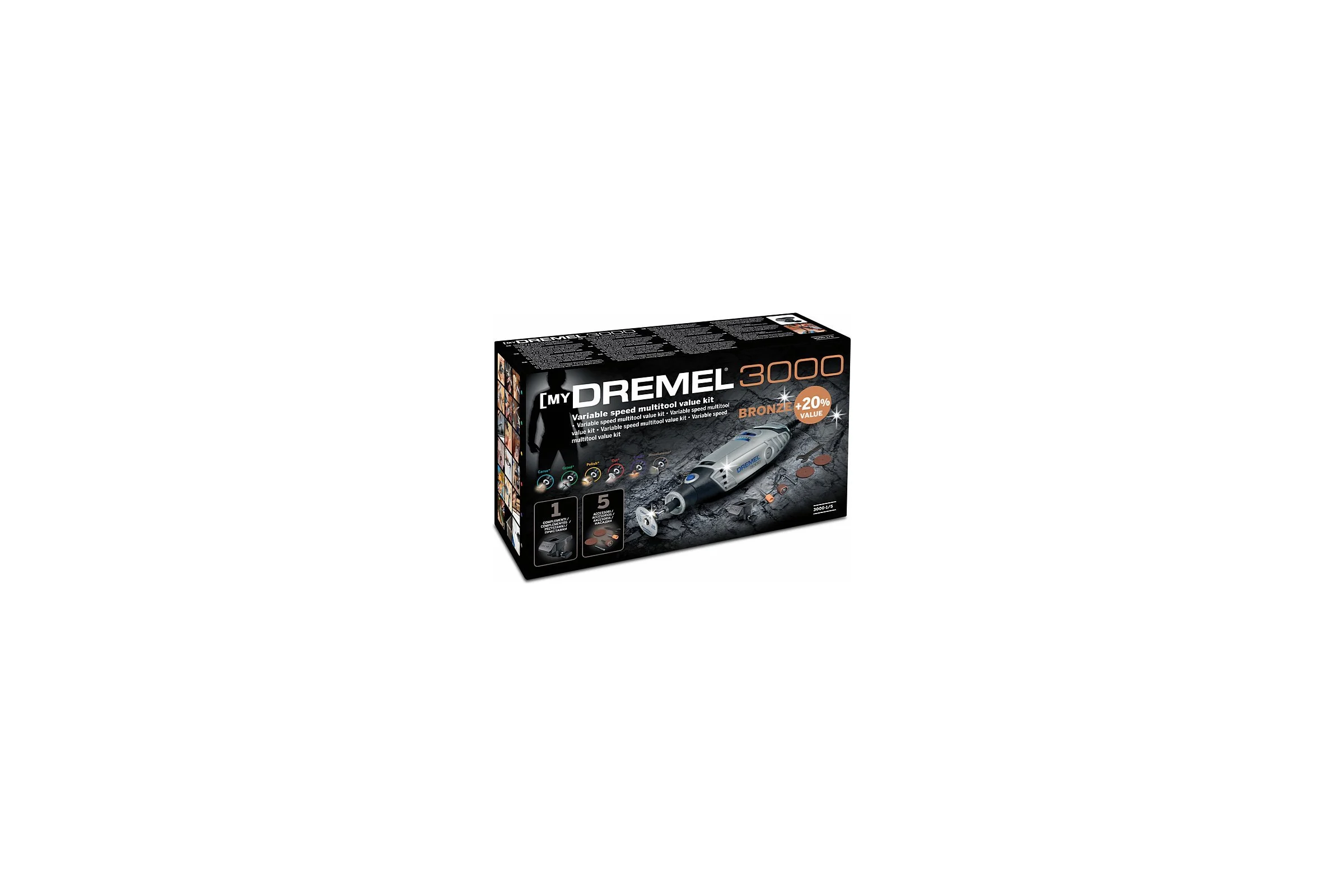 Бронзовый набор DREMEL 3000 F0133000LN