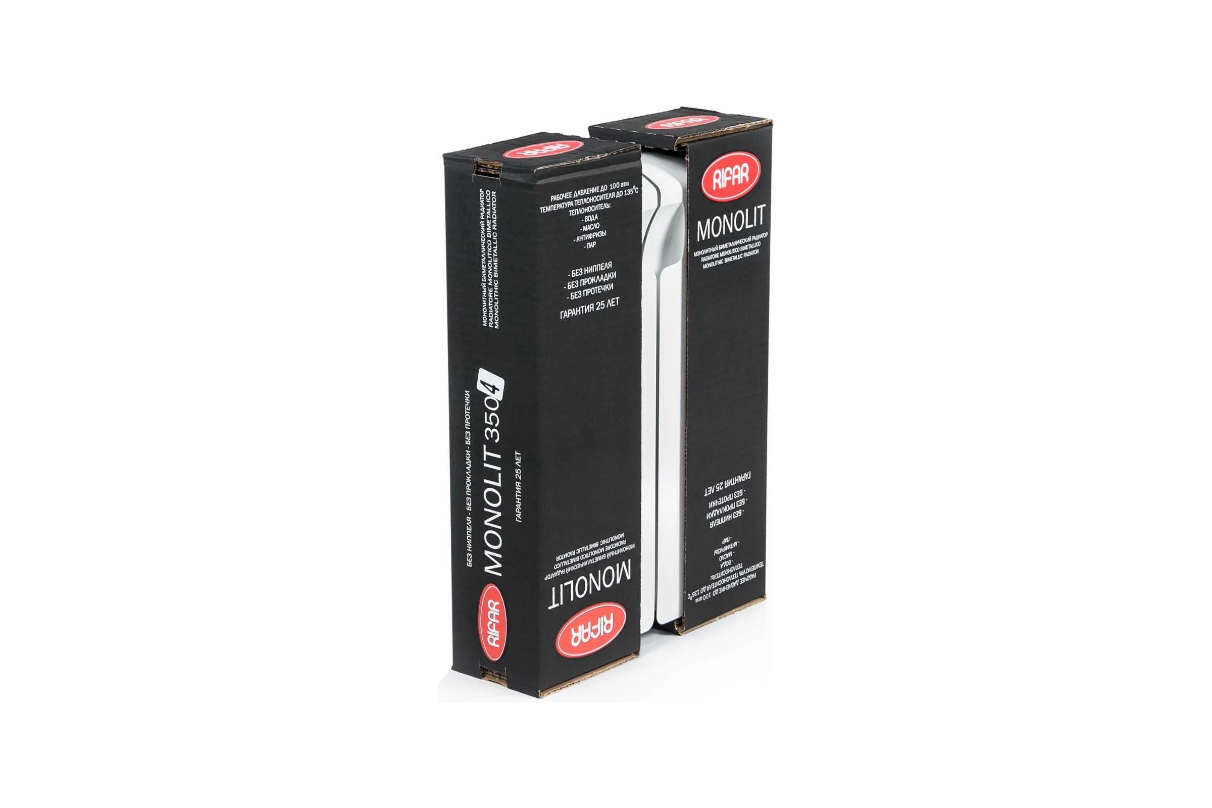 Биметаллический радиатор RIFAR MONOLIT 300 04 секц. бок. R-MN-300-04