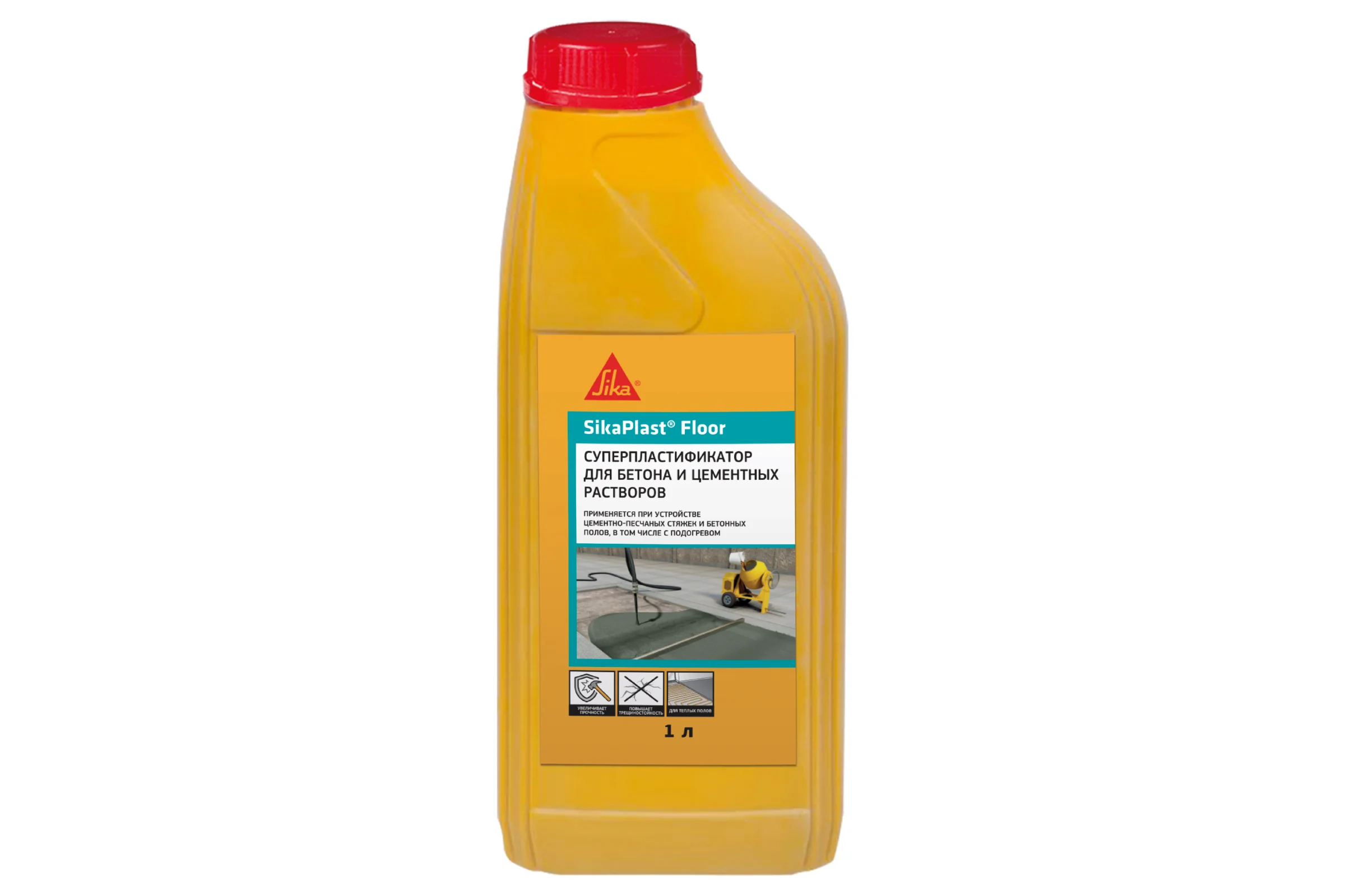 Суперпластификатор для полов SIKA Plast Floor Канистра1л. 529985