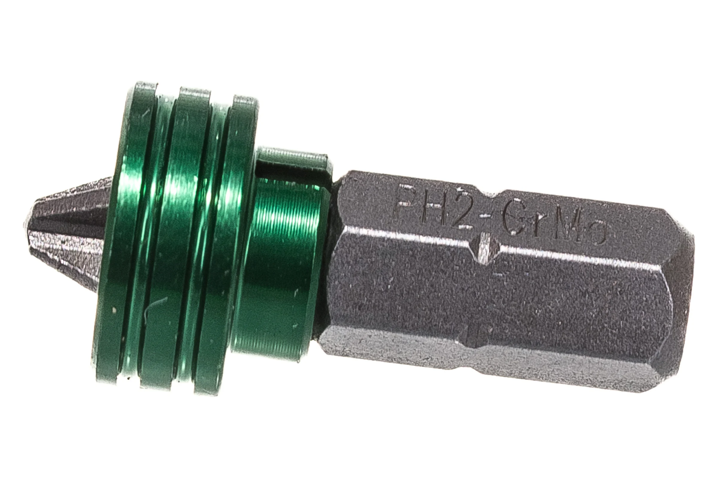 Бита "ЕХPERT", с магнитным держателем-ограничителем, тип хвостовика C 1/4", PH2, 25 мм, 1 шт. в блистере Kraftool 26128-2-25-1