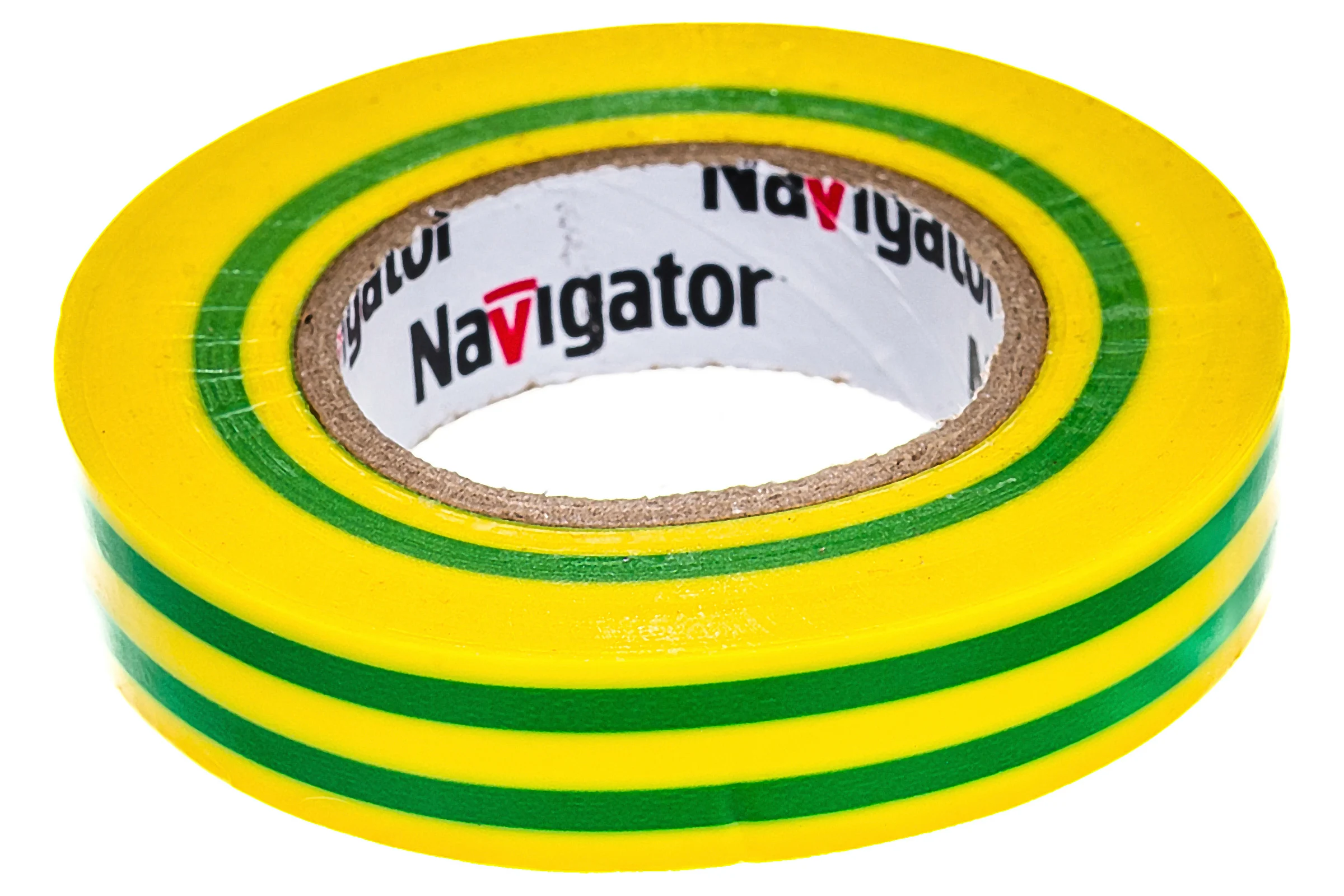 Изолента ПВХ Navigator 15мм 20м желто-зеленый NIT-B15-20/YG 71108