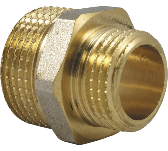 Ниппель-переходник бочонок Jif 1/2"х3/8" н/н MP-У ИС.070484