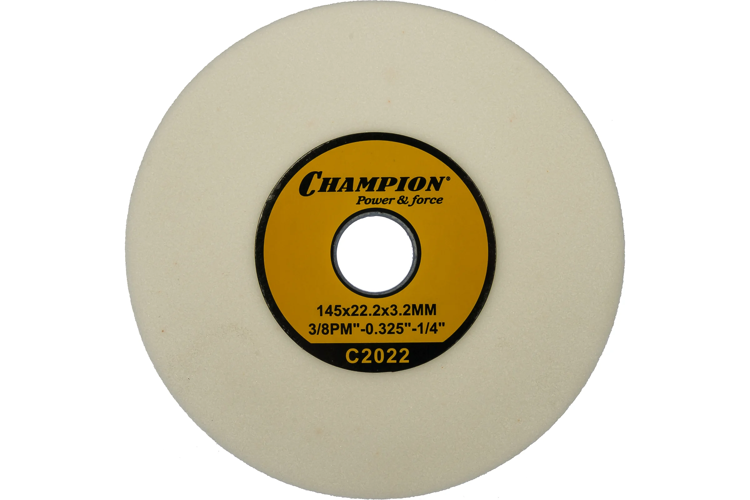Диск заточной 3/8PM"; 0,325"; 1/4; 145х3,2х22,2мм Champion C2022