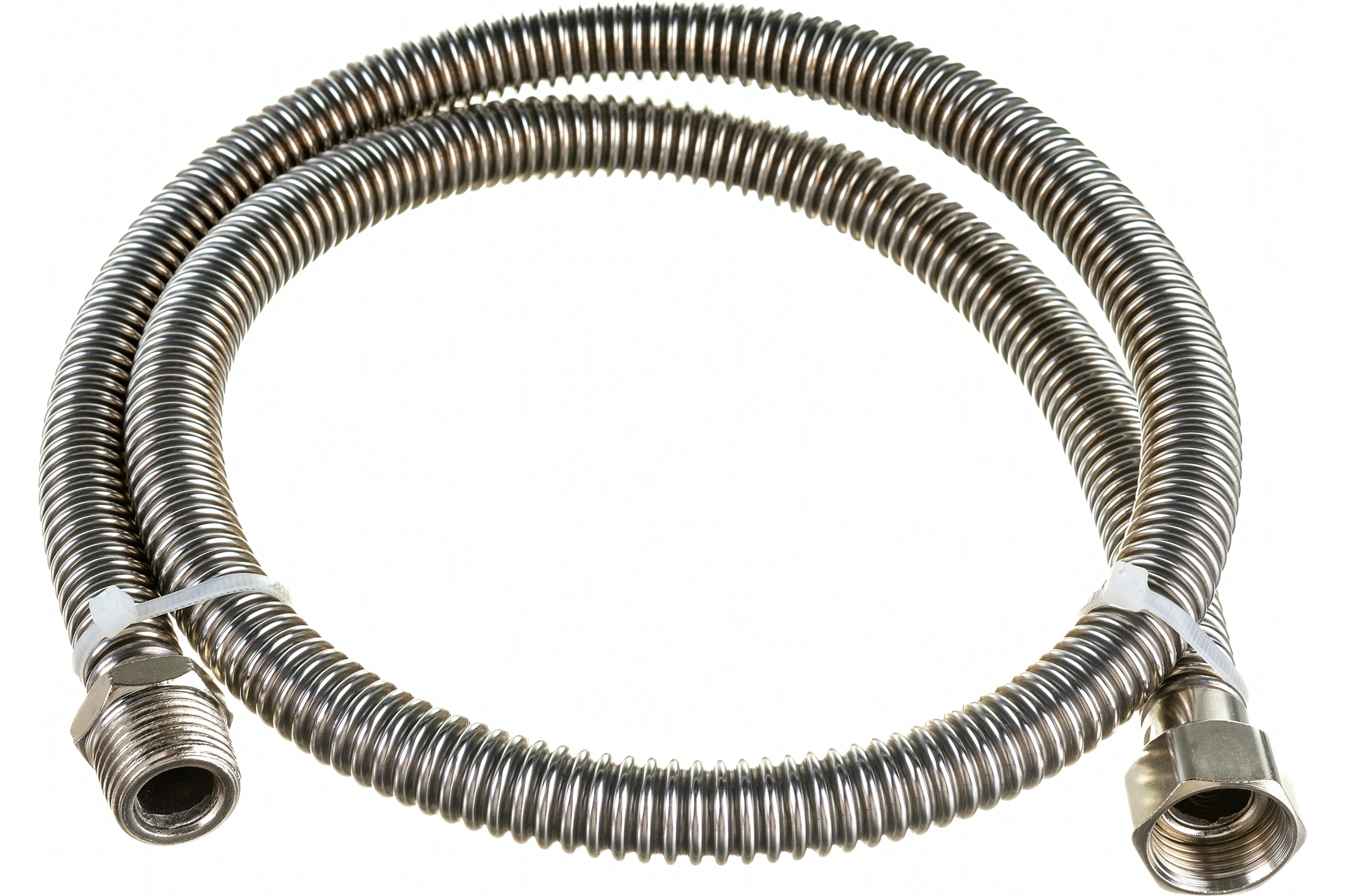 Сильфонная подводка для газа Overcon 1/2", 100 см, в/н 00000000447 ИС.100688
