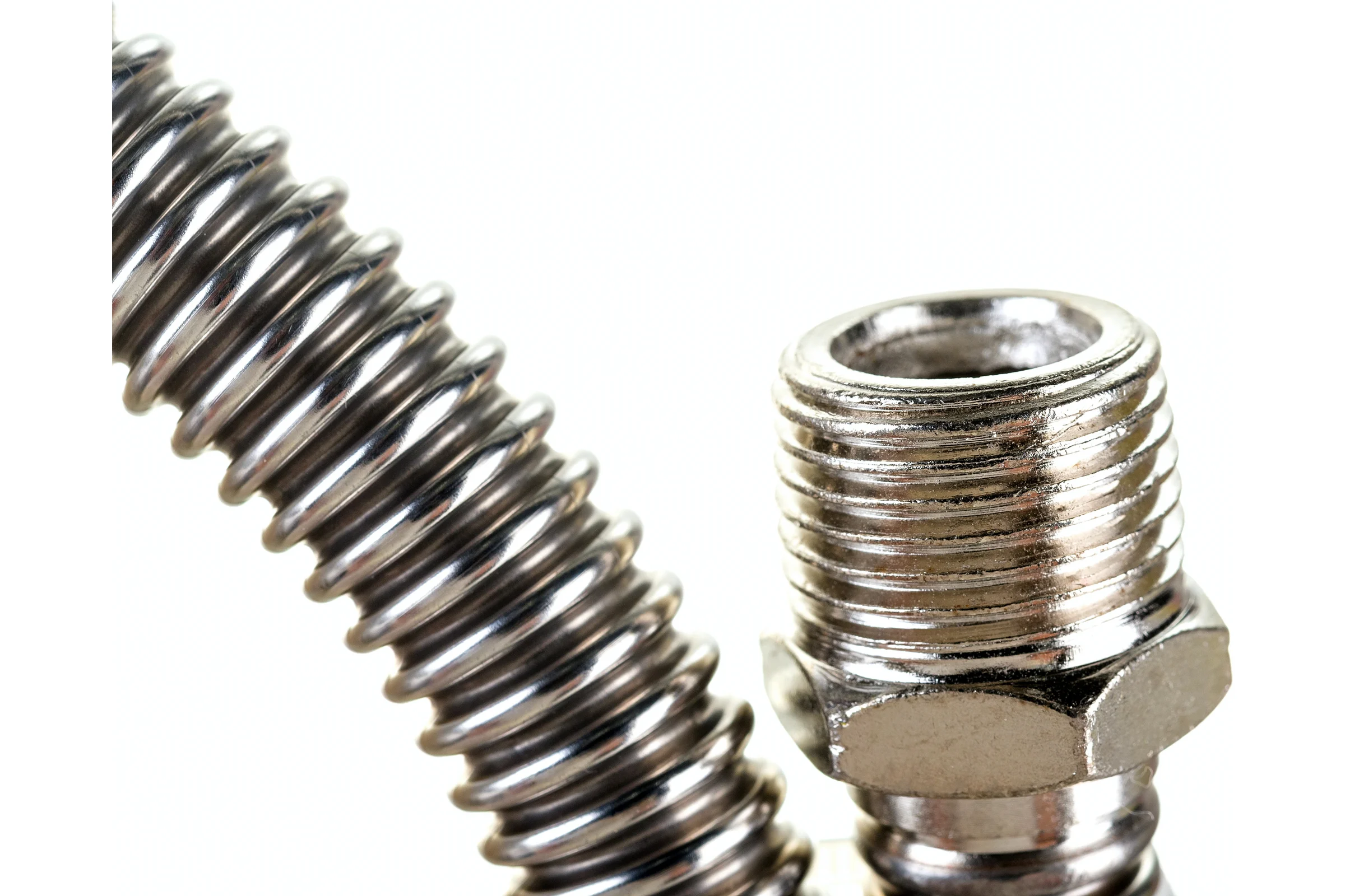 Сильфонная подводка для газа Overcon 1/2", 100 см, в/н 00000000447 ИС.100688