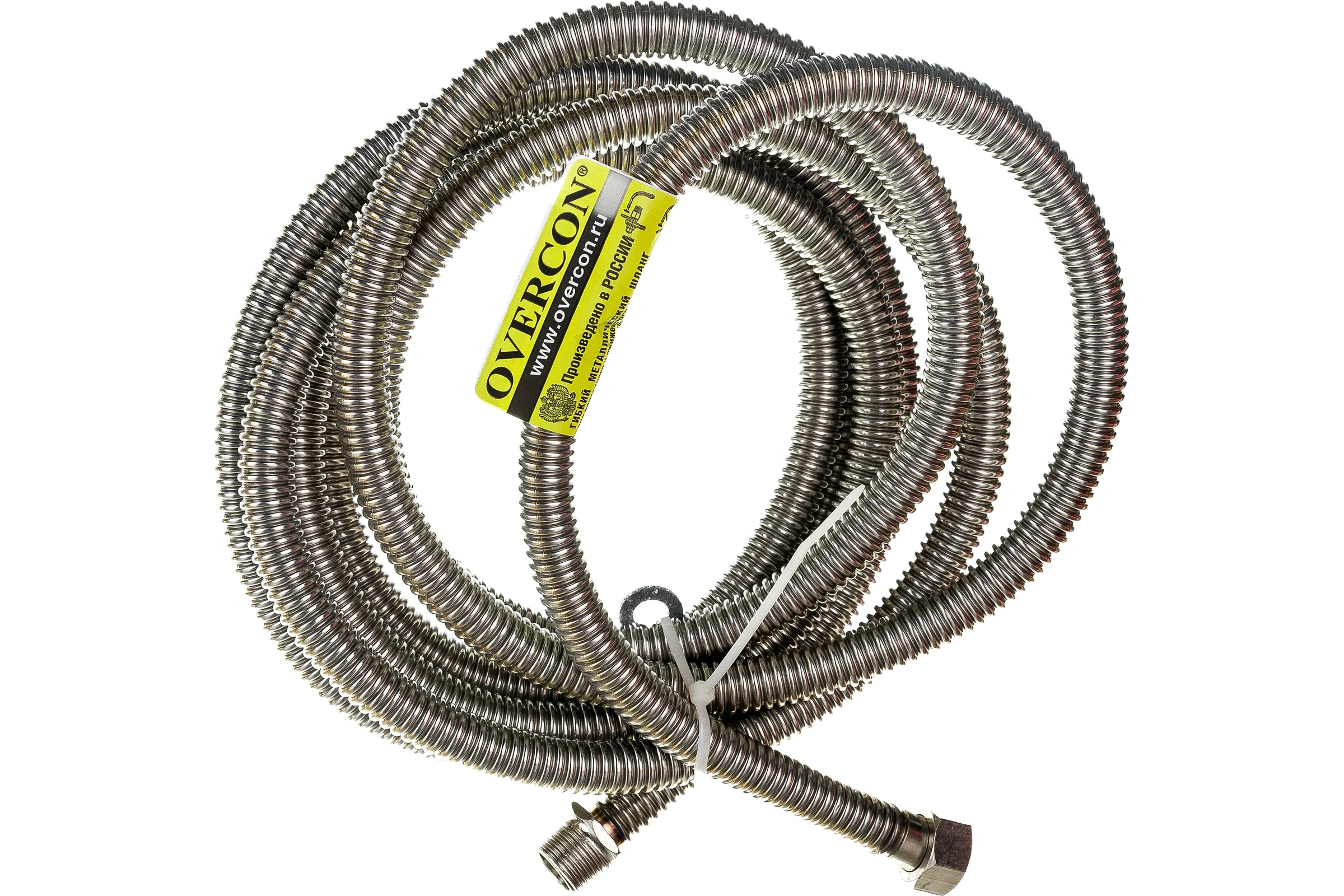 Сильфонная подводка для газа Overcon 1/2" х 4 м в/н ИС.100695 00000000482