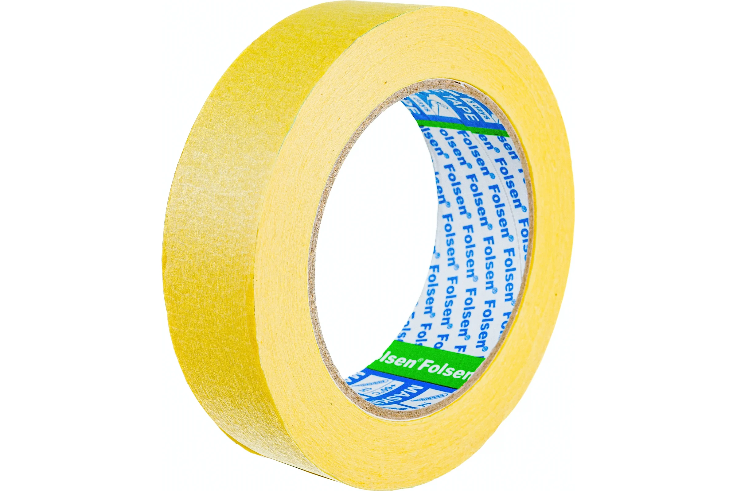 Малярная лента Folsen желтая 60oC 30ммx50м 02330
