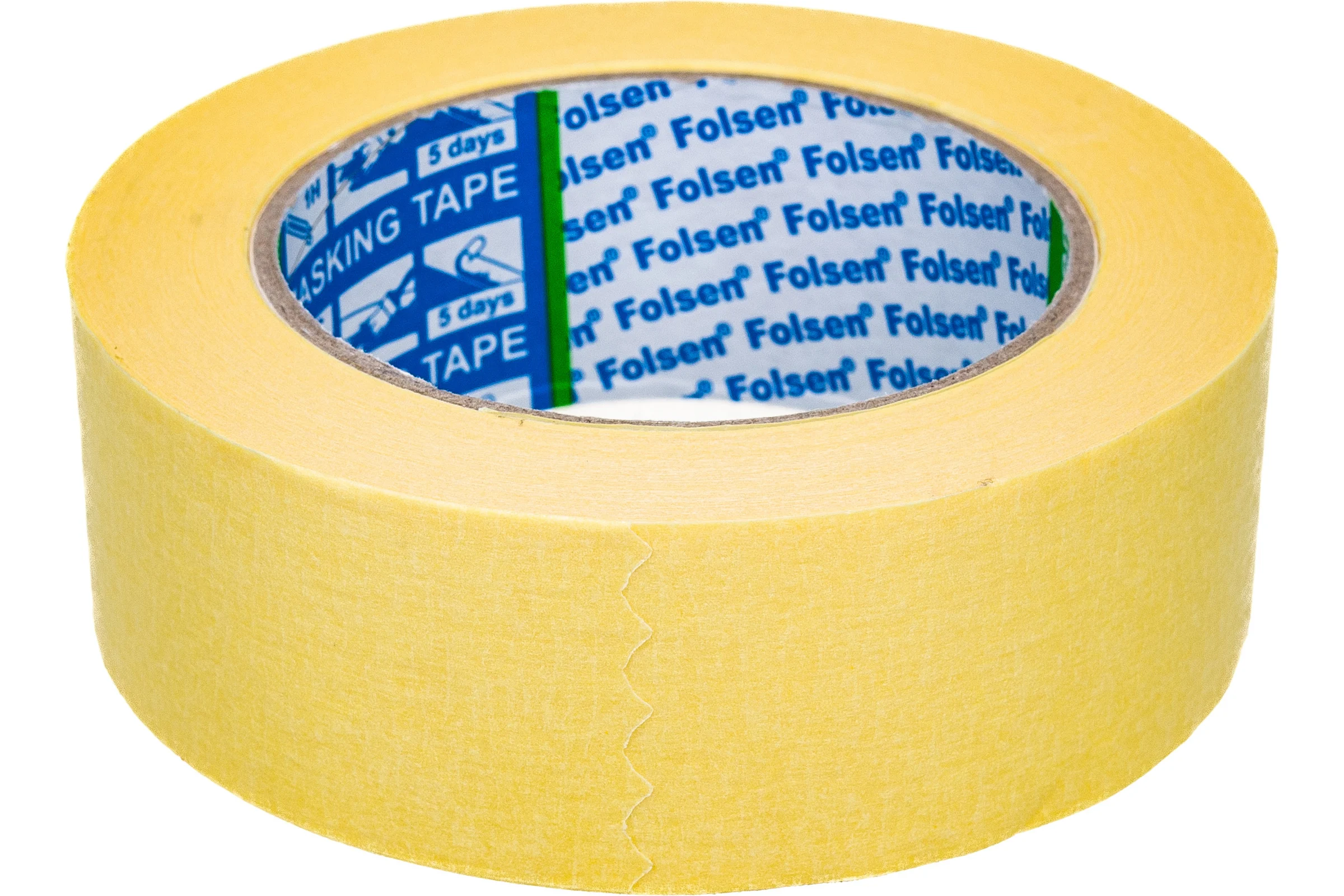Малярная лента Folsen желтая 60oC 38ммx50м 02338